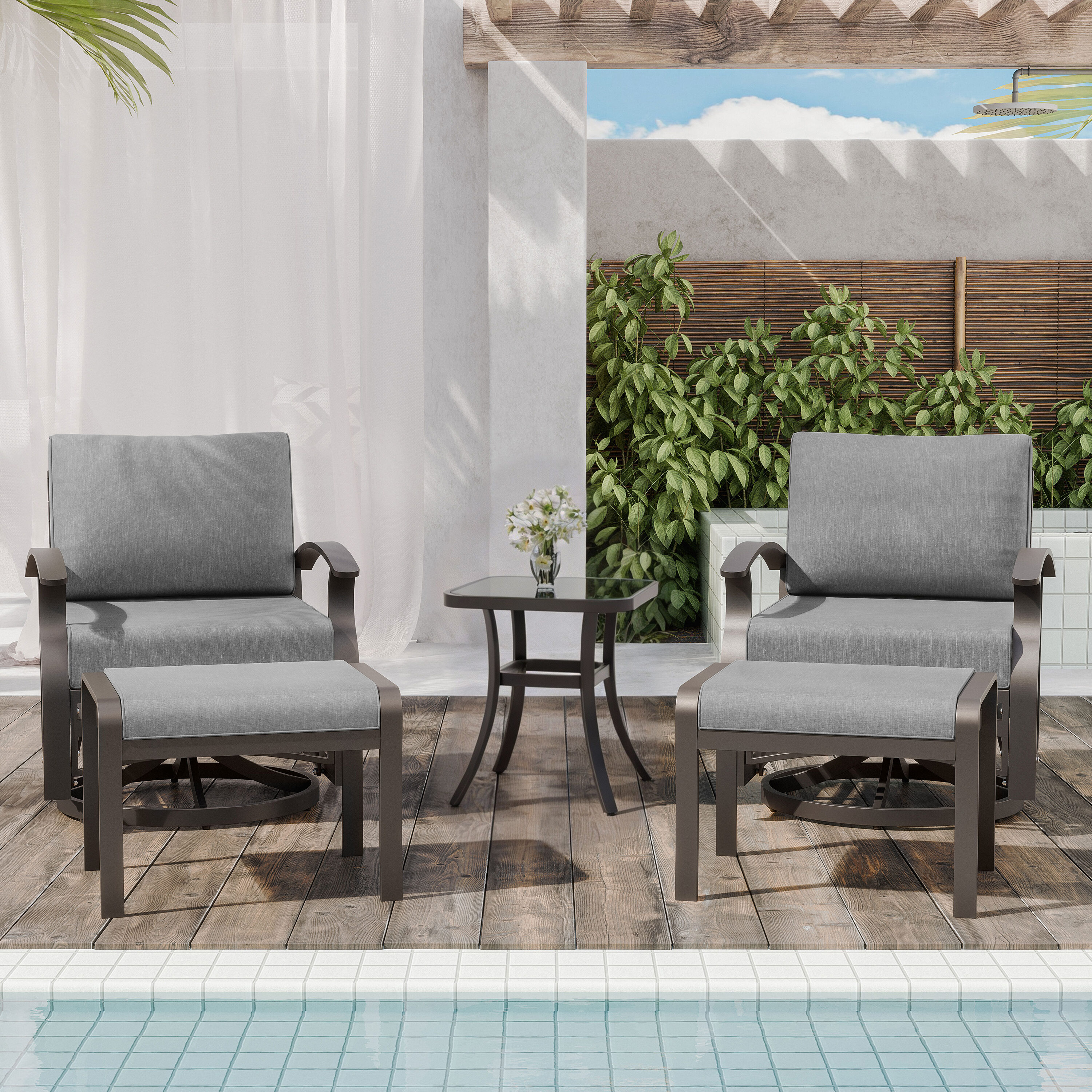 ALAULM LS-SRJD-GREY Patio-Conversation-Sets - View #2