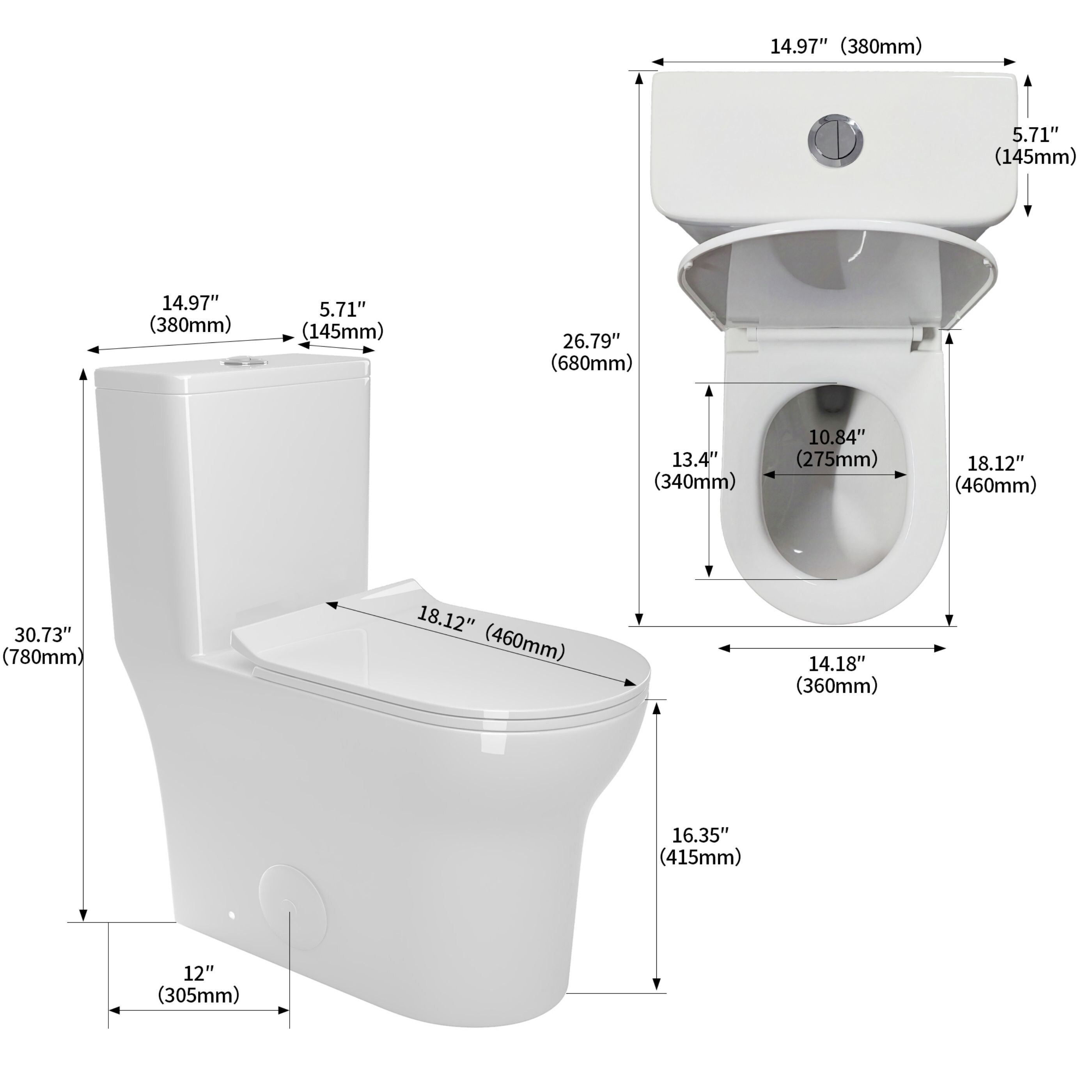 WELLFOR QPZ-PB24930 toilets - View #6