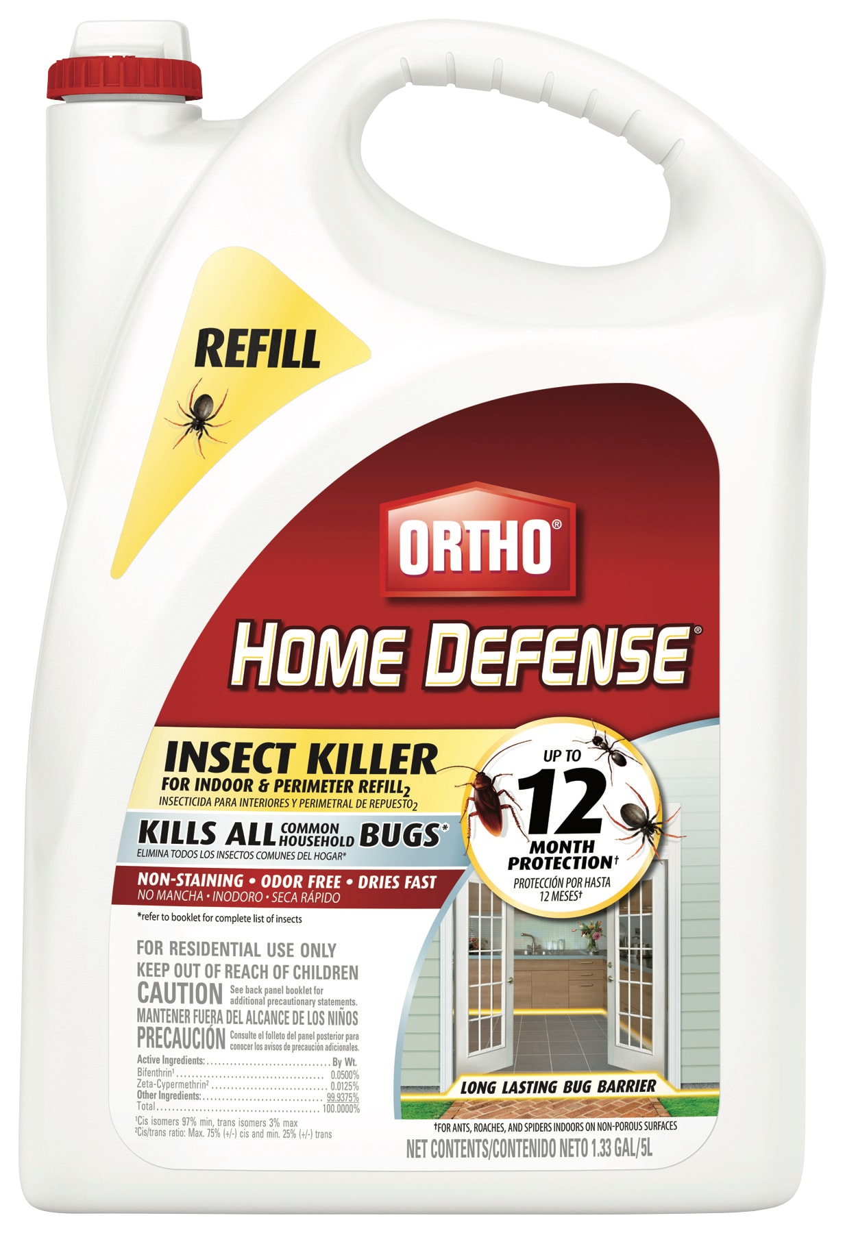 Safer Home Indoor Pest Control Multi-Insect Killer Spray with Refill