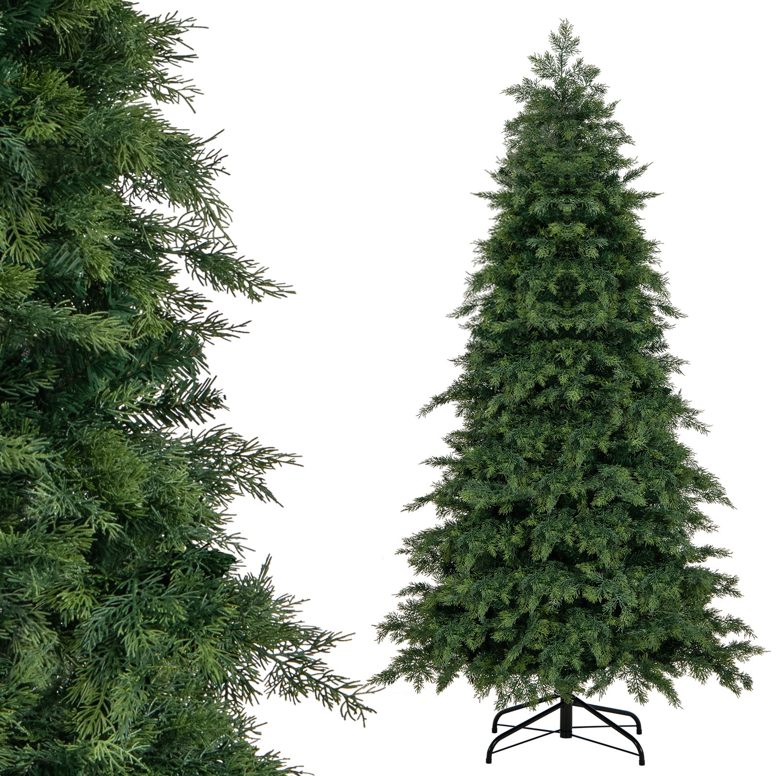 WELLFOR TX-HGY-10006US Artificial-Christmas-Trees - View #2