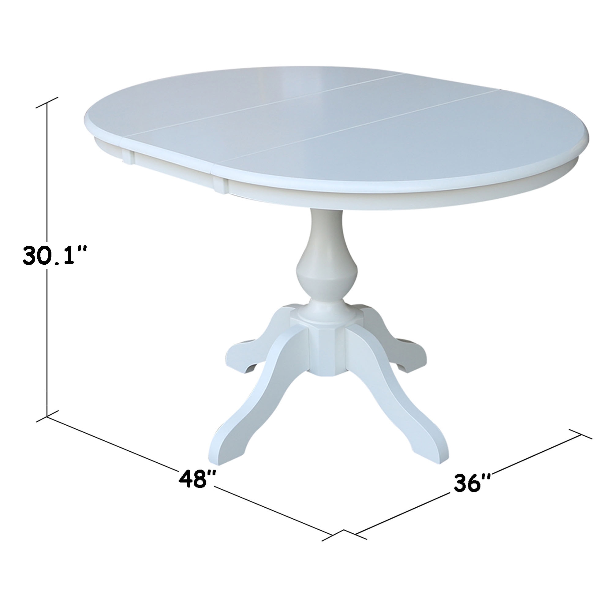 International Concepts K08-36RXT-11B Dining-Tables - View #7