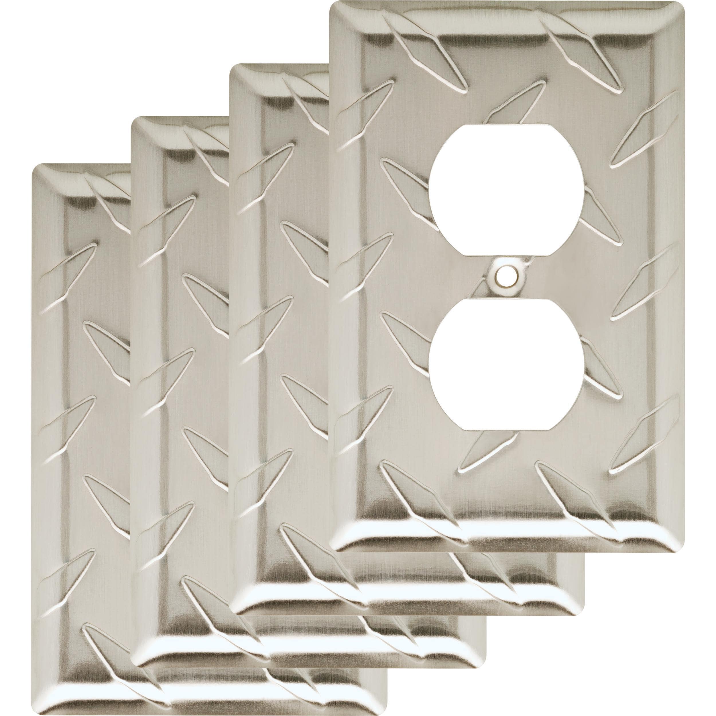 allen + roth W32842-SN-KT Electrical-Wall-Plates - View #10