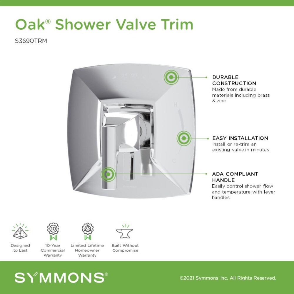 Symmons S5690TRM Shower-Handles - View #3