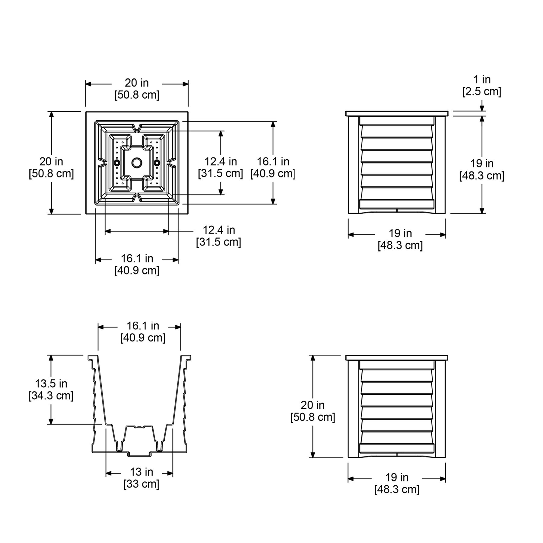 Mayne 5867-ES Planter-Window-Box - View #6