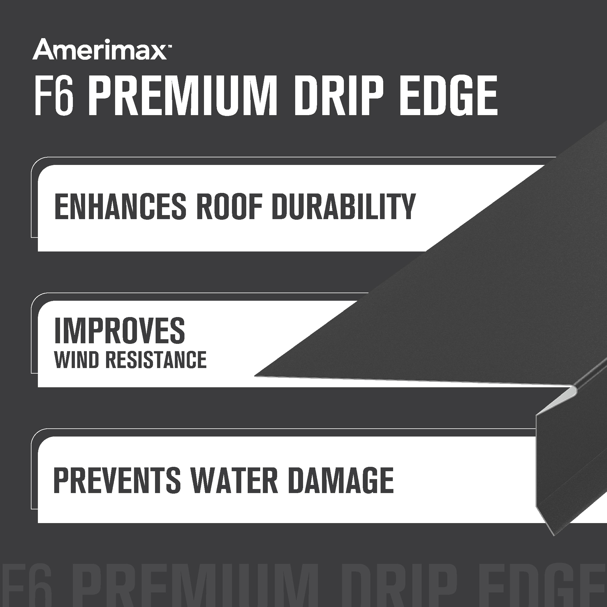 Amerimax ED26BK50112AHP Drip-Edges - View #2