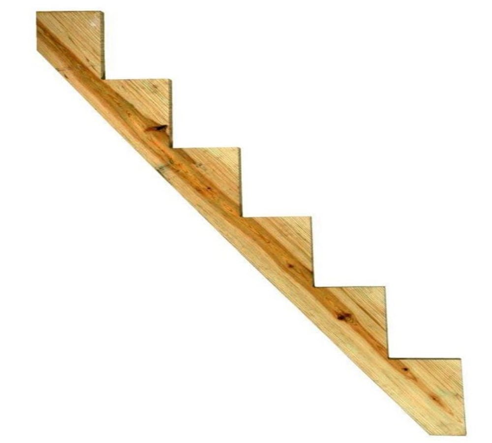 MTB Steel Stair Step Riser 4 For Deck Height 35" 2 Pack Stringer STEP 2PACK 