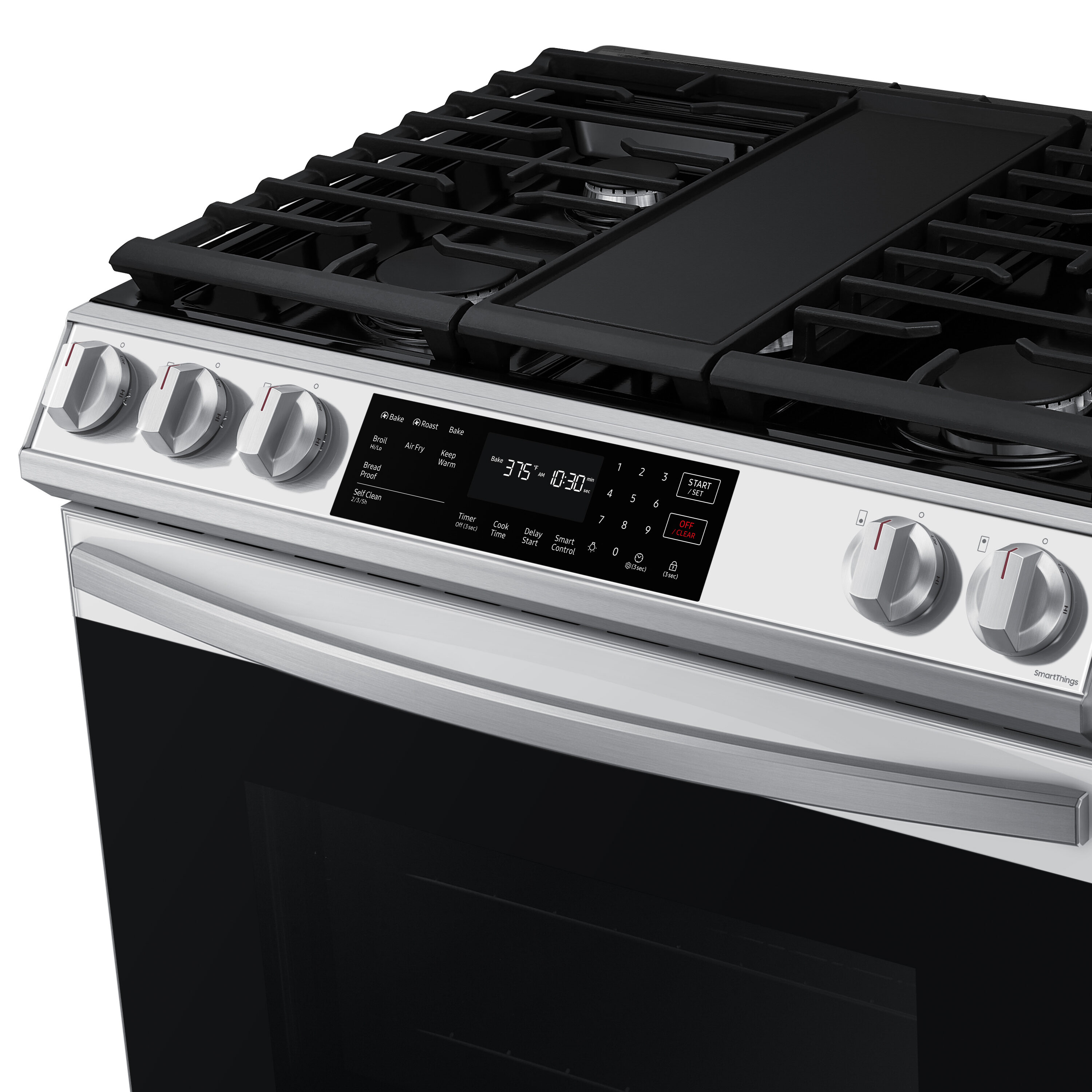 Samsung Stainless Gas Stove - 9585 – Shorties Appliances And More, LLC