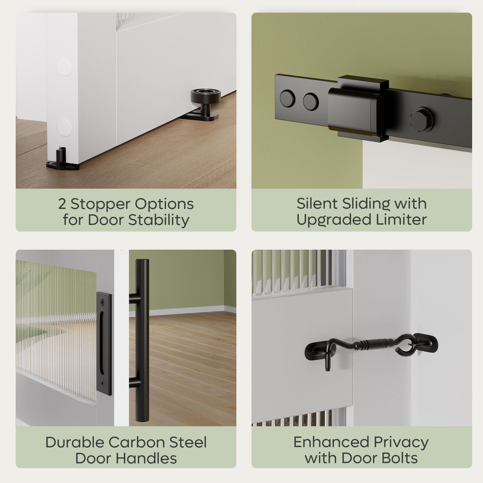 Bestier LOW-K800512A-TYWT Barn-Doors - View #6