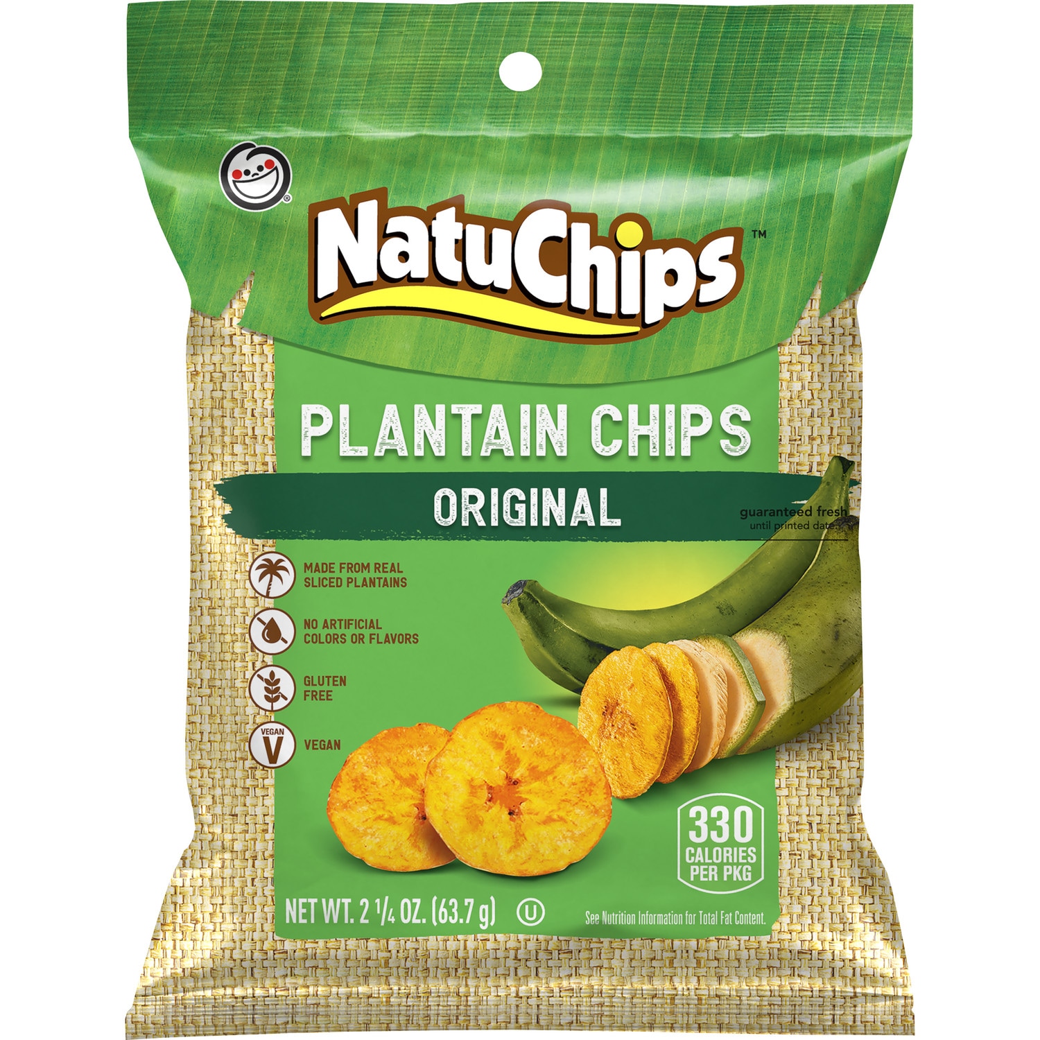 NatuChips FRI68790 2.25-oz. Potato chips/snacks