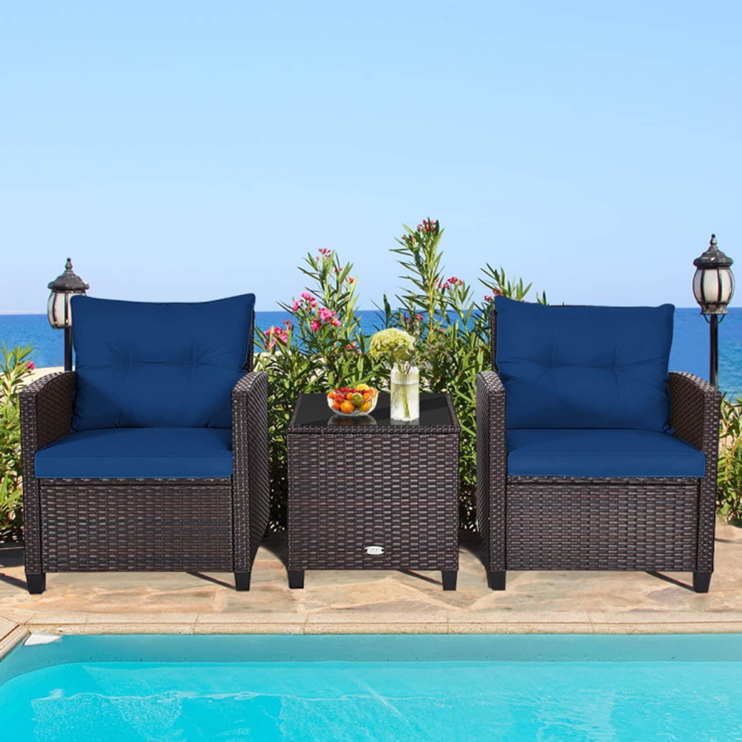 Mondawe BL861-HY Patio-Conversation-Sets - View #2