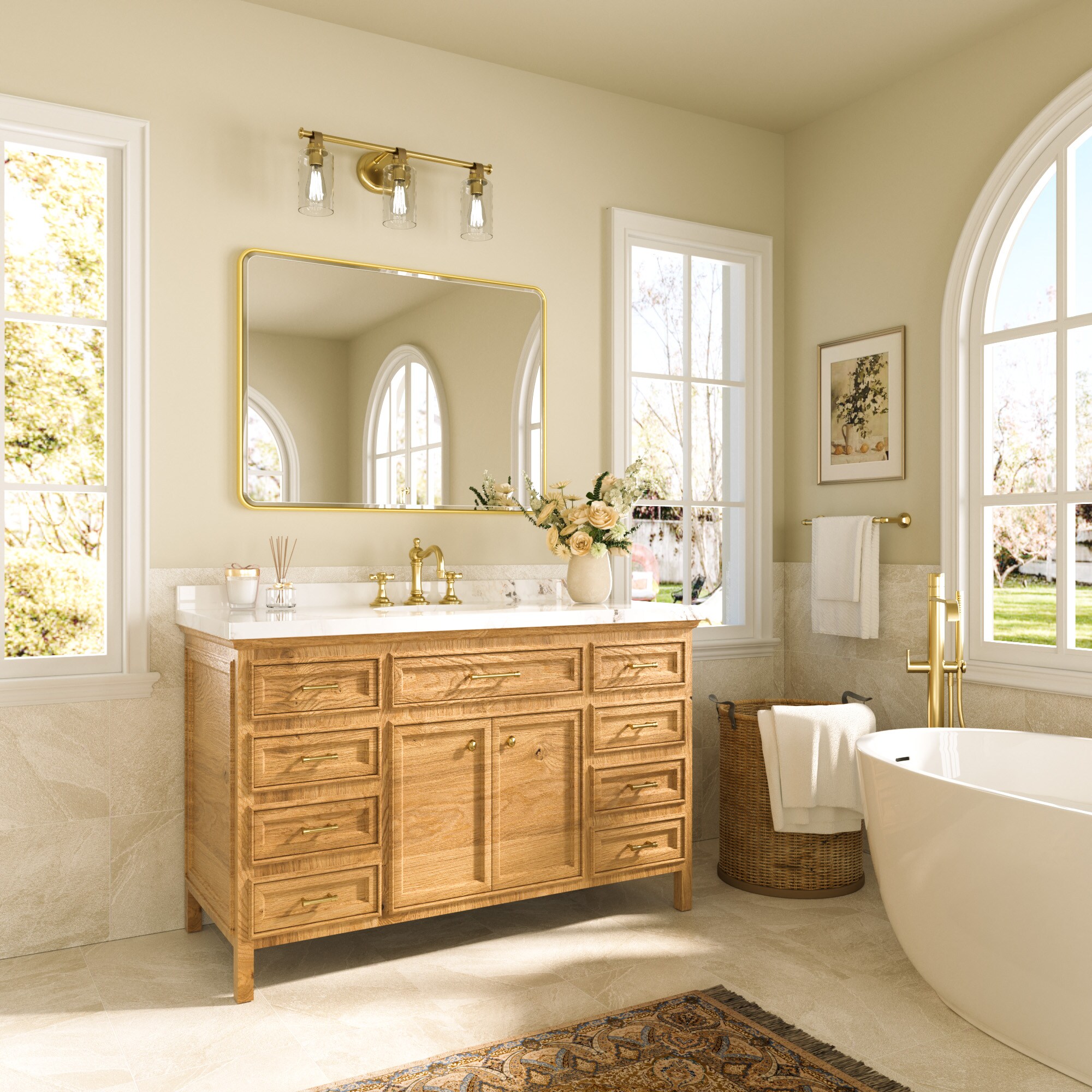 TETOTE LSC-TE-4030SG-B82 Framed-Bath-Mirrors - View #2