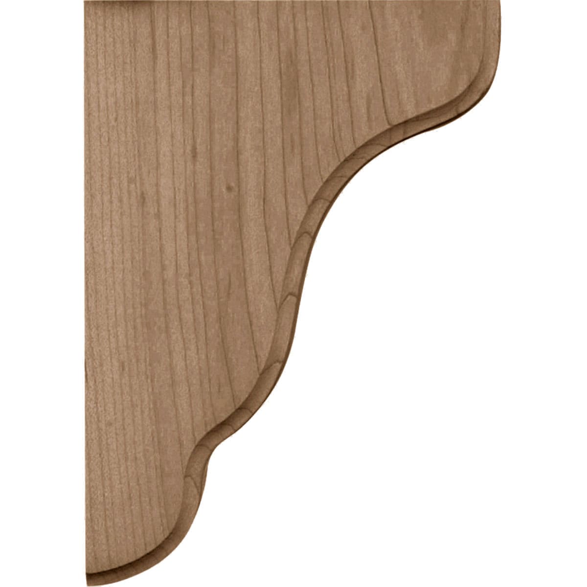 Plymouth Red Oak 7.5" Hand-Carved Wood Corbel