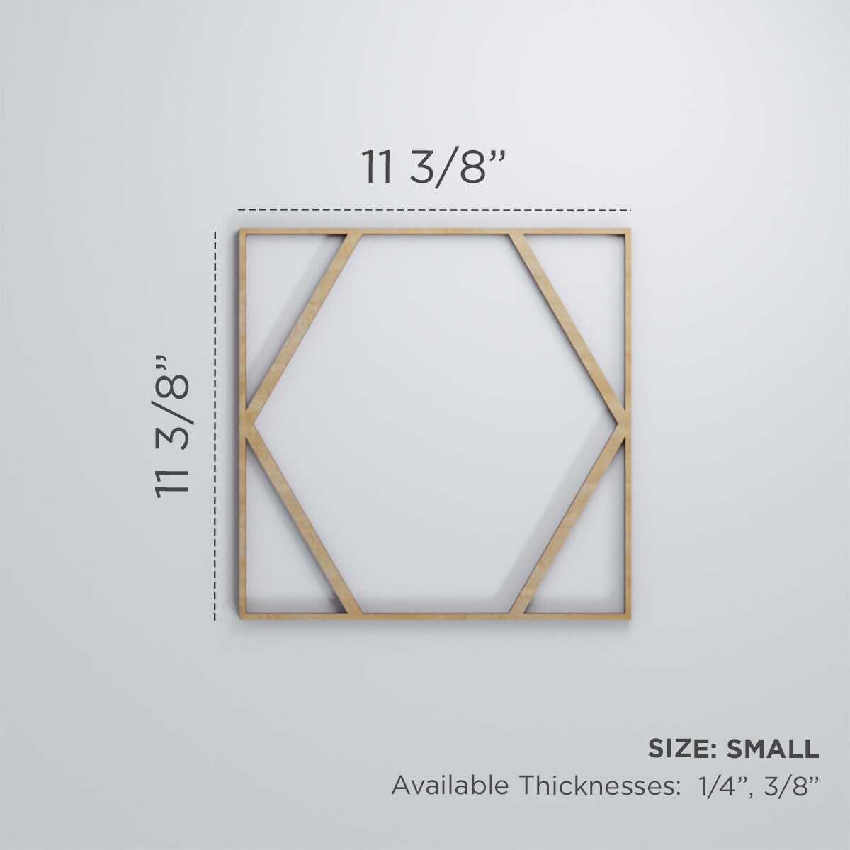 Ekena Millwork WALW12X12X0375FSRWA Wall-Panels - View #3