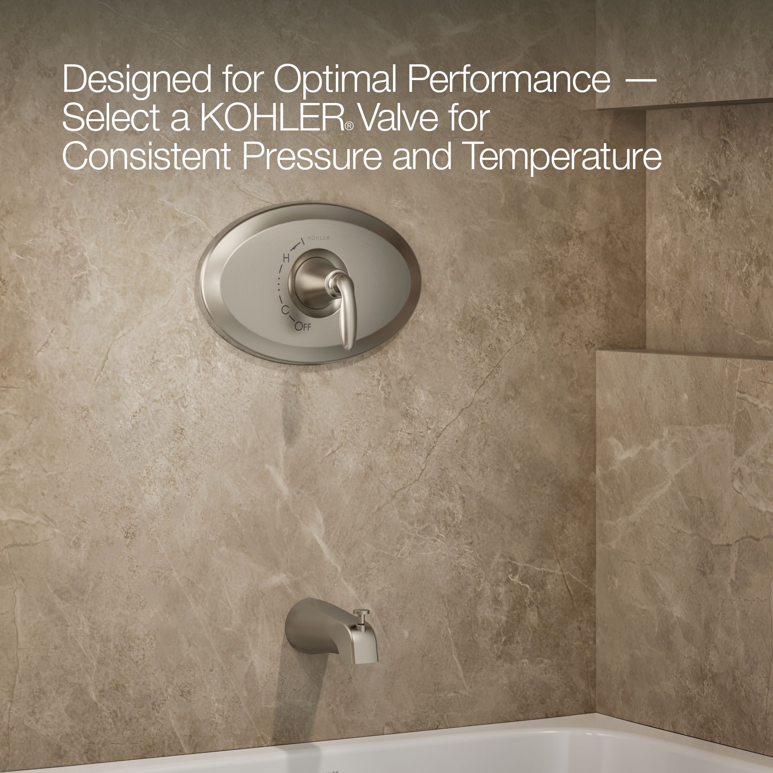 KOHLER TS21948-4Y-BN Tub-Shower-Faucets - View #6