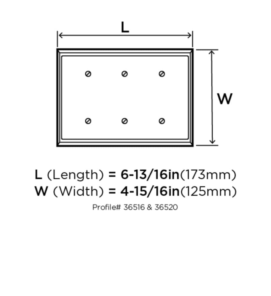 Amerock 1907002 Electrical-Wall-Plates - View #2