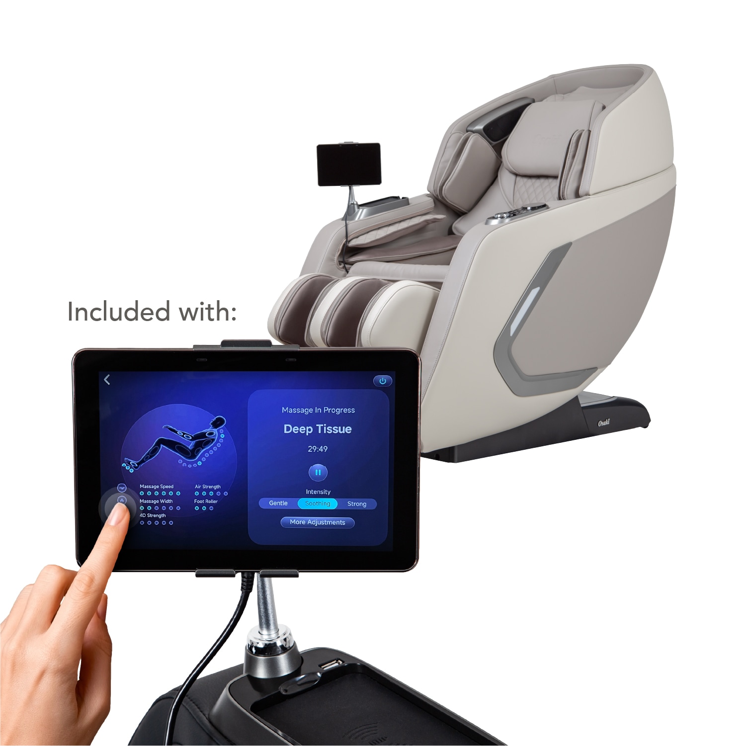Osaki BRAVODUOTPE recliners - View #7