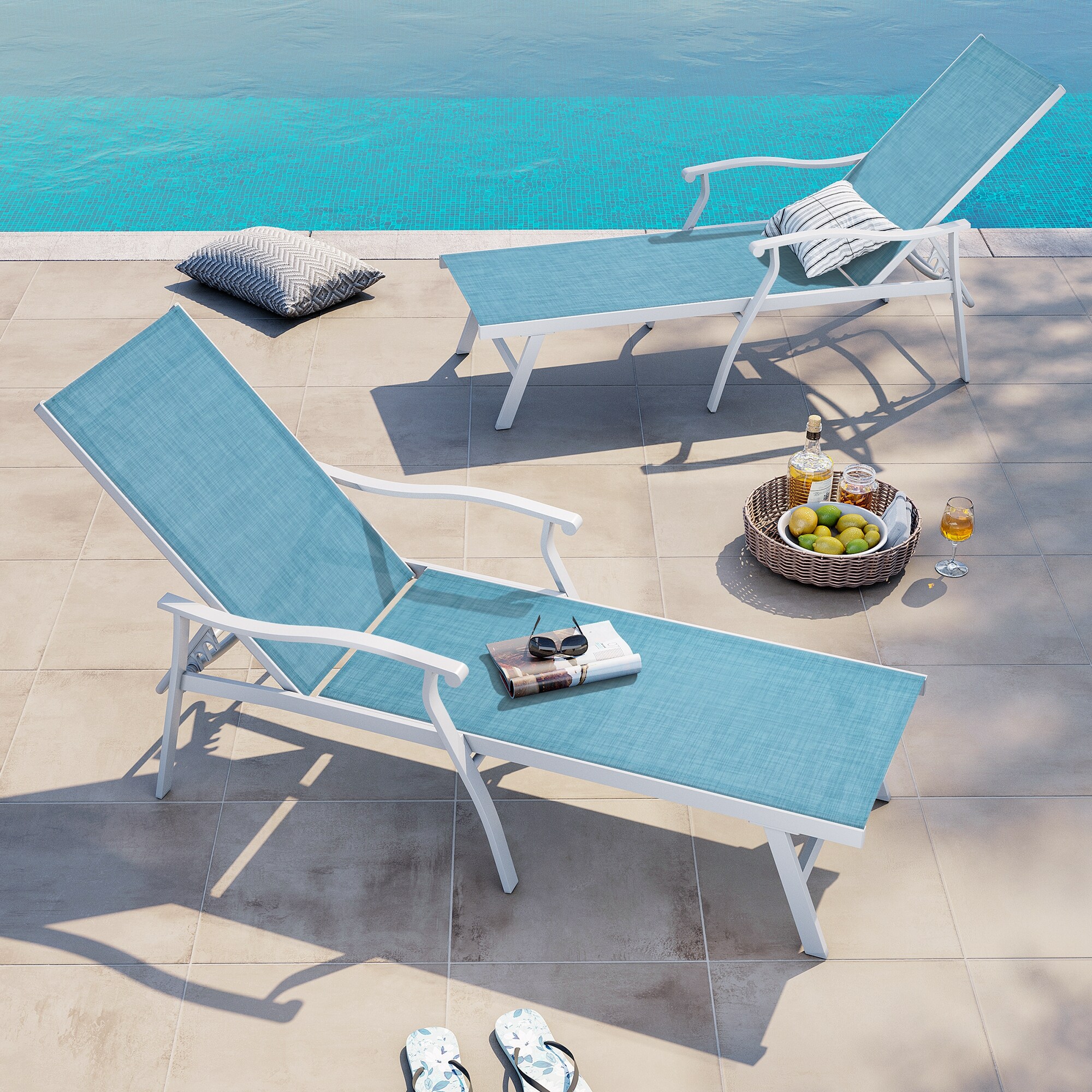 Crestlive Products CL-LG008BLU-2PC Patio-Chairs - View #7