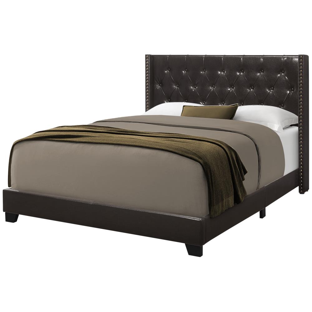 Brown Queen Composite Bed Frame At Lowes.com