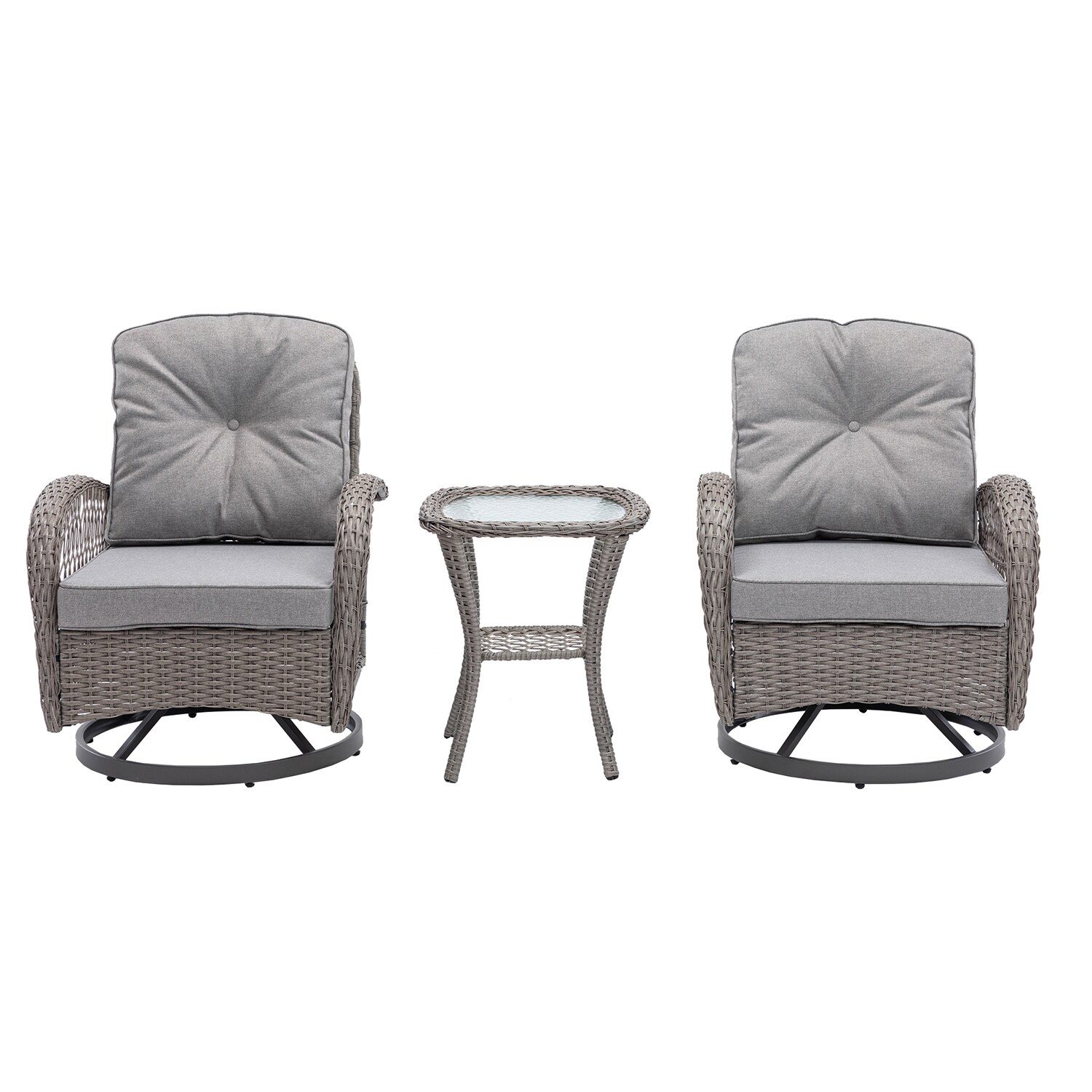 SINOFURN SYB060023GY Patio-Chairs - View #5