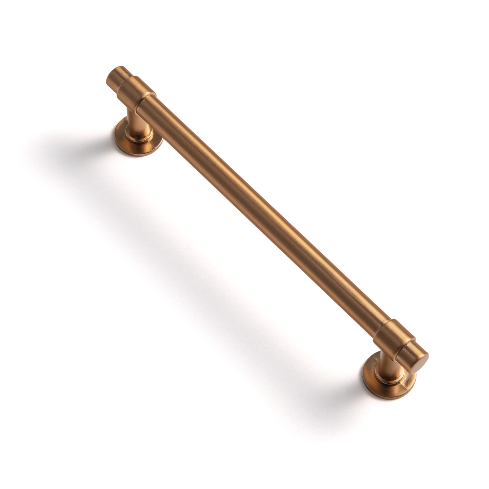 Miaokesen 6773CB-128 5-1/16-in , 128mm Center to Center Champagne Brown Cylindrical Handle 6 -Pack