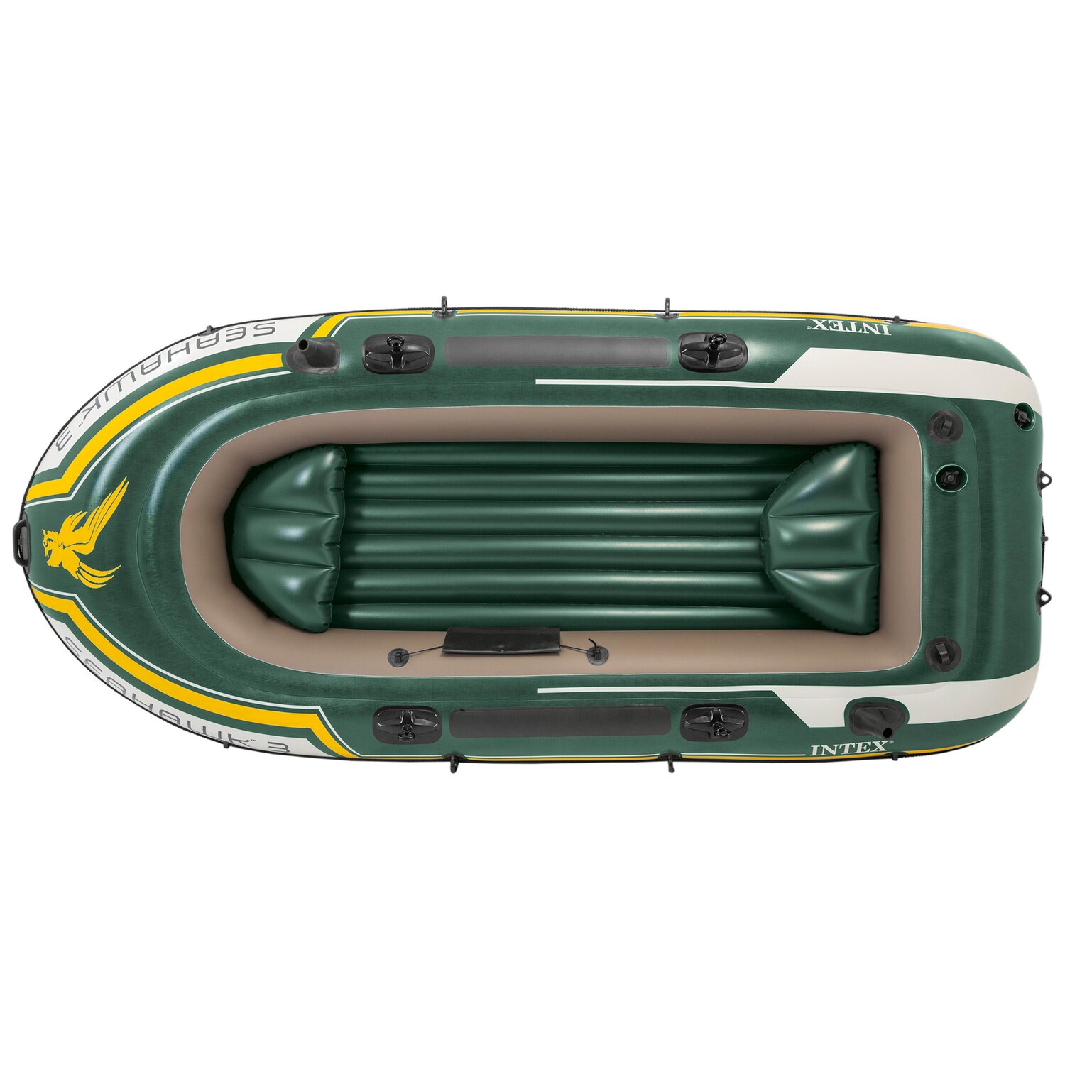 Air Vinyl PVC Intex Seahawk 2 Inflatable Boat, Size/Dimension: 92.91 X  16.14 X 44.88 Inches at Rs 9500 in Greater Noida