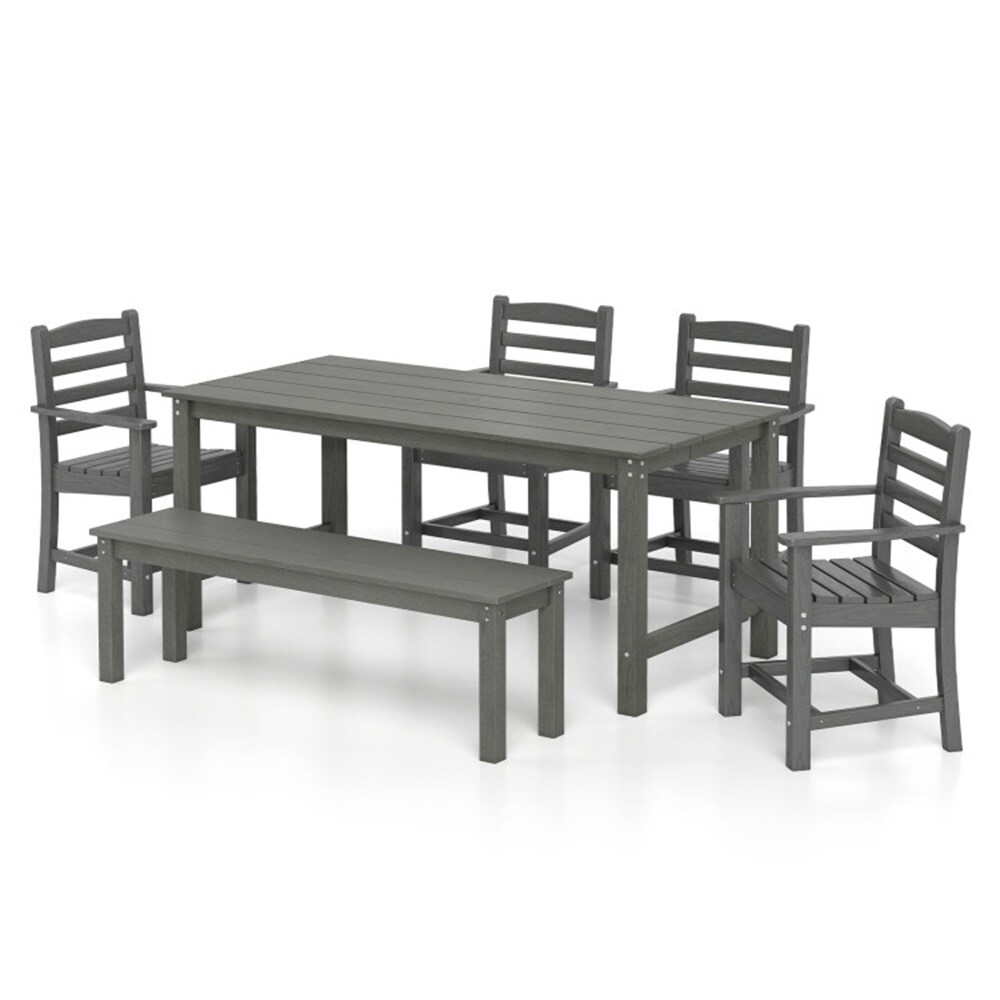 Dimakai DK-NP258711GR Patio-Dining-Sets - View #3