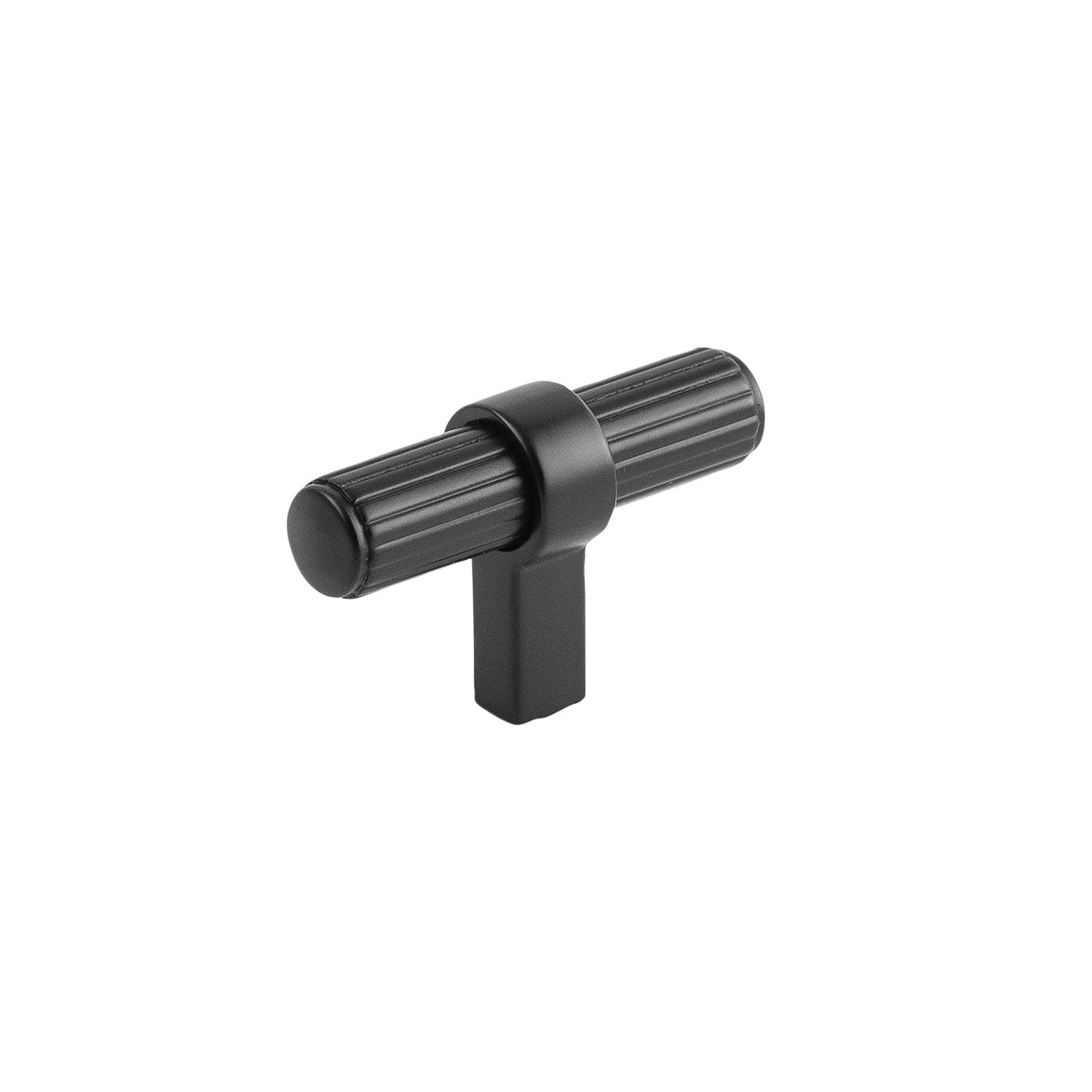 Belwith Keeler B076886-MB Sinclaire Matte Black Bar Transitional Cabinet Knob