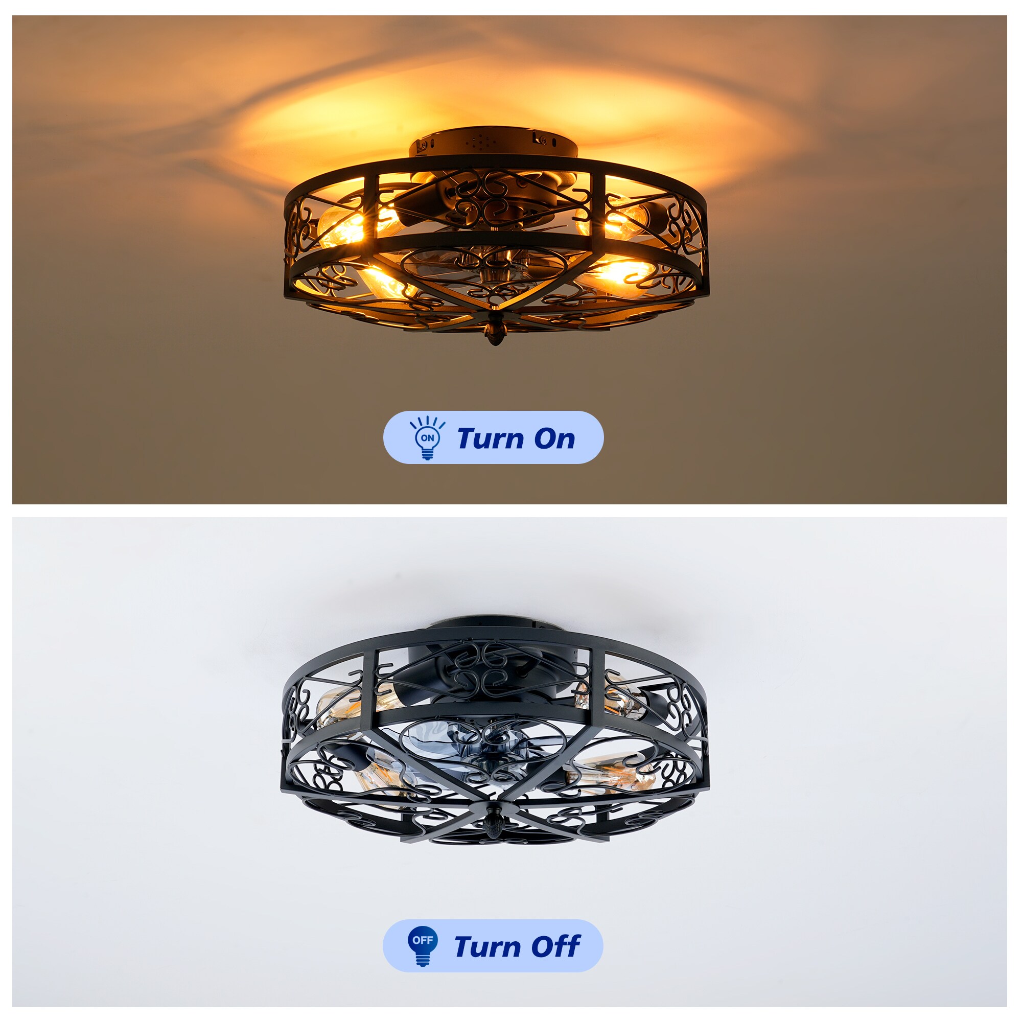 SINOFURN SYF070001BK Ceiling-Fans - View #4