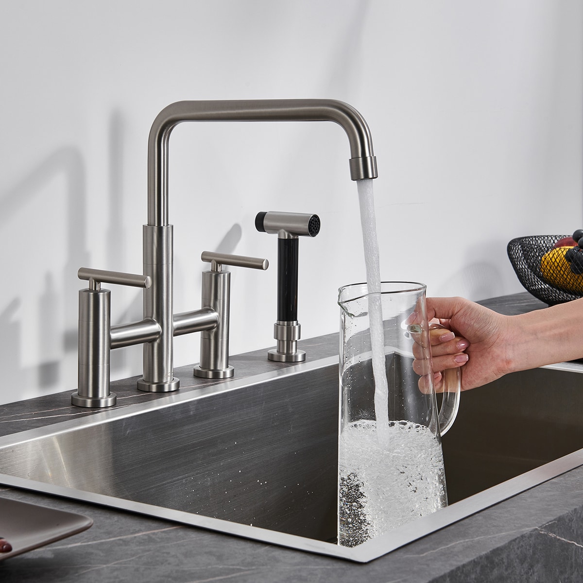 Mondawe MO250DT-BN Kitchen-Faucets - View #2