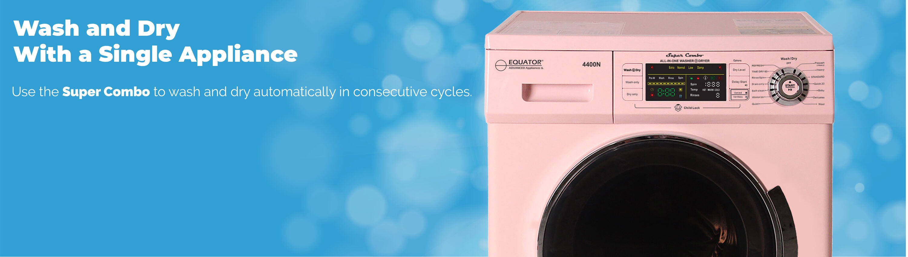 Equator Advanced Appliances EZ4400N P + 2 HE Combination-Washers-Dryers - View #19