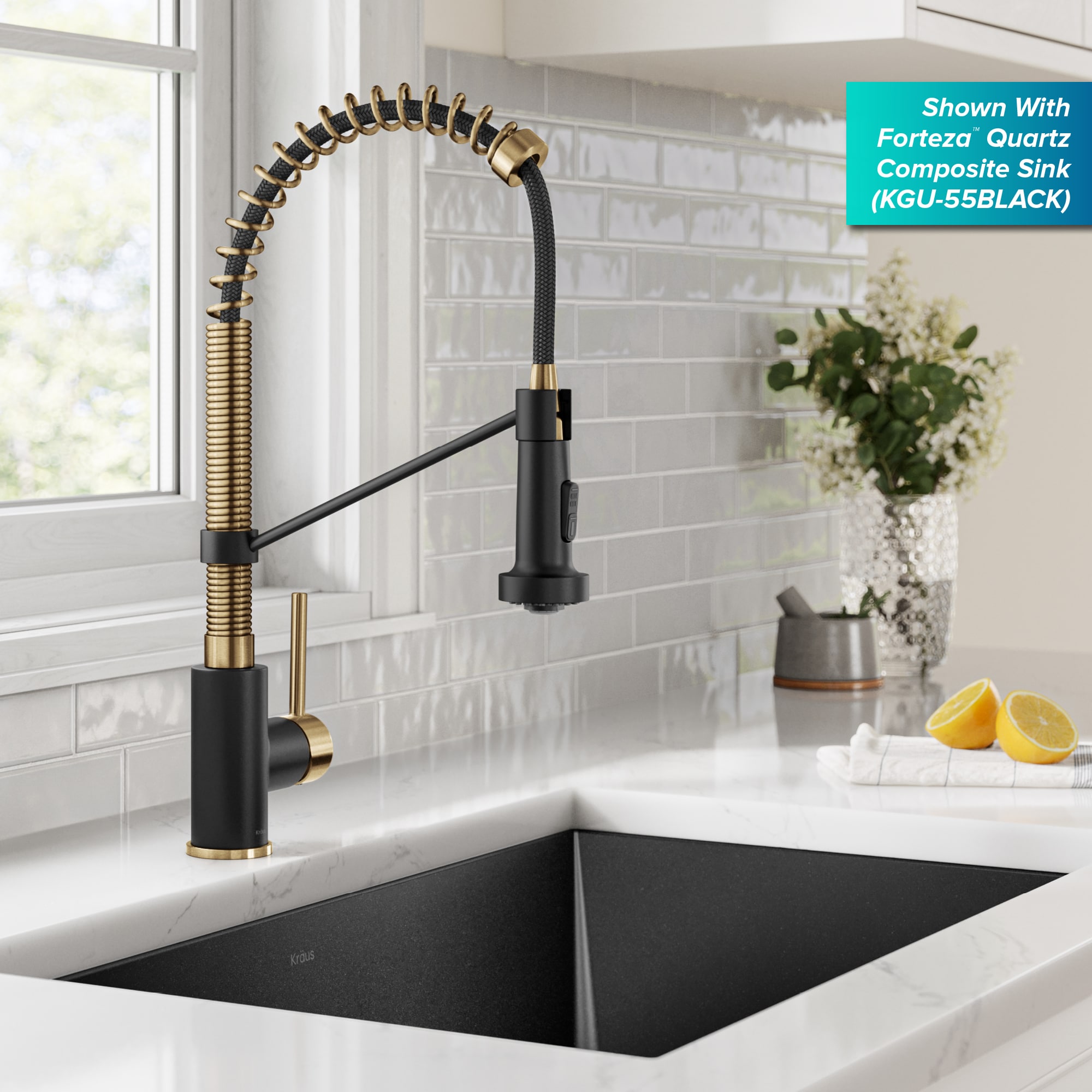 Kraus KPF-1610BBMB Kitchen-Faucets - View #3