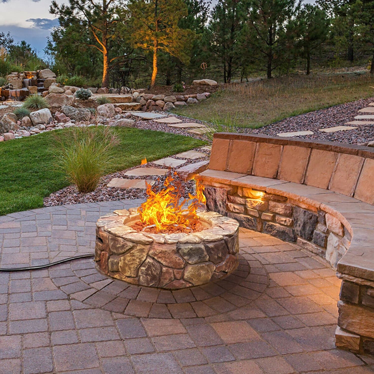 GZMR GZ-A01NP27CF Outdoor-Gas-Firepits - View #5