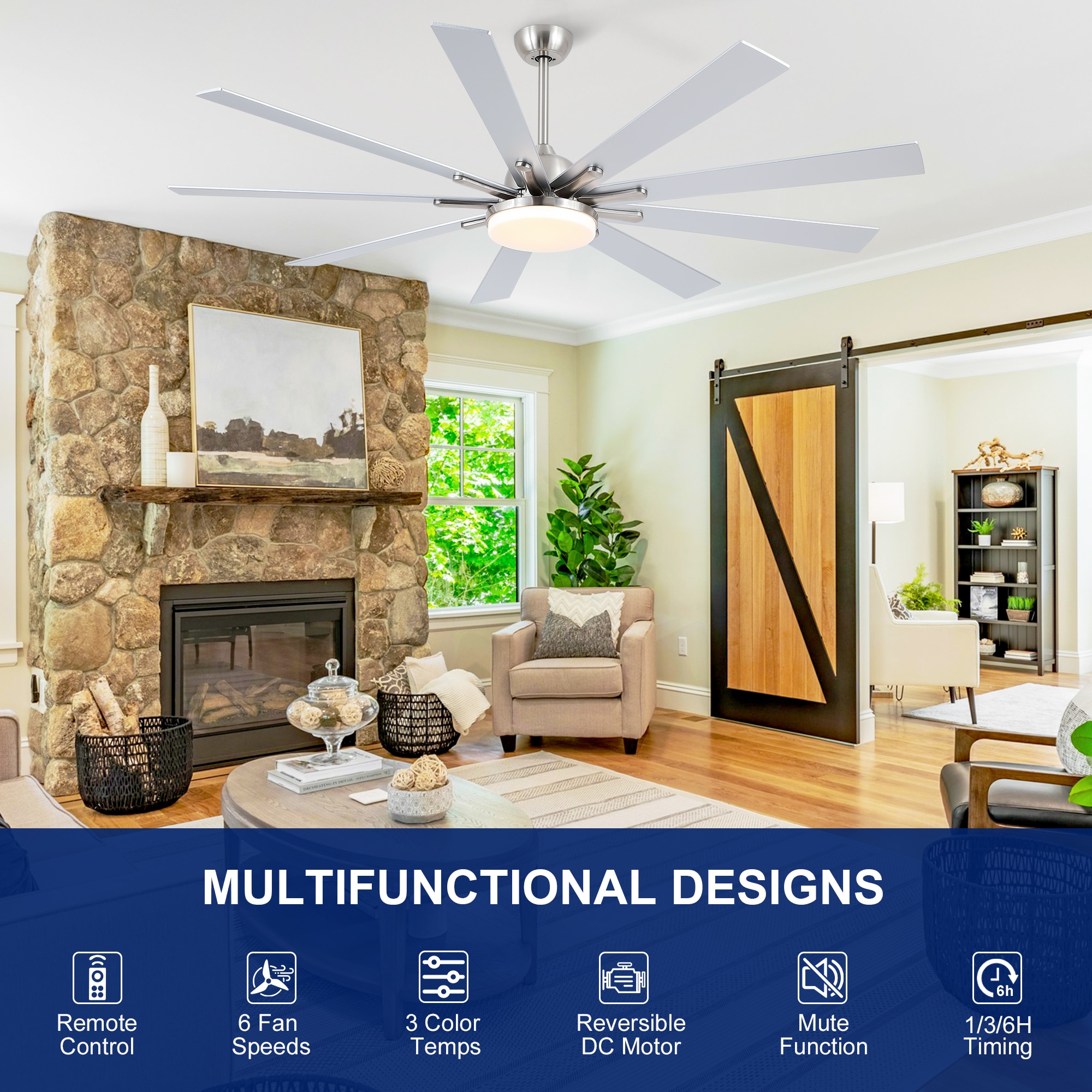YUHAO LSDC1203SN722 Ceiling-Fans - View #4