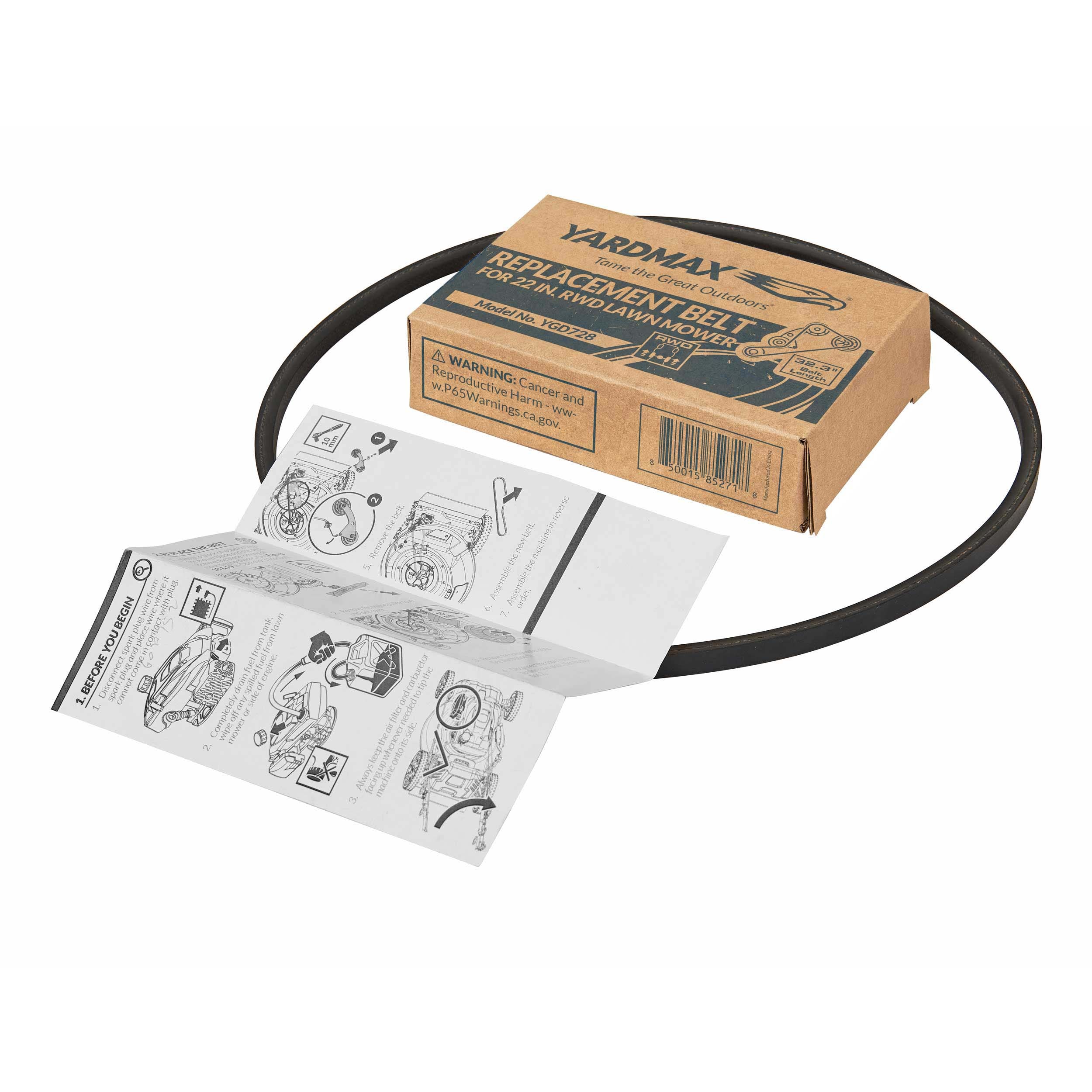 YARDMAX YGD728 Riding-Mower-Belts - View #4