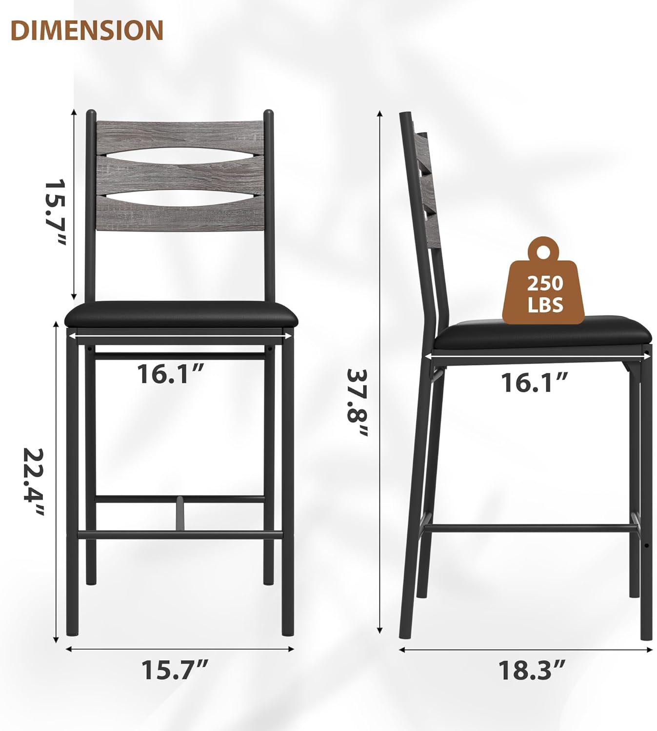 Qeetex LHF-YZ-PHO-34HKB3YQ stools - View #2