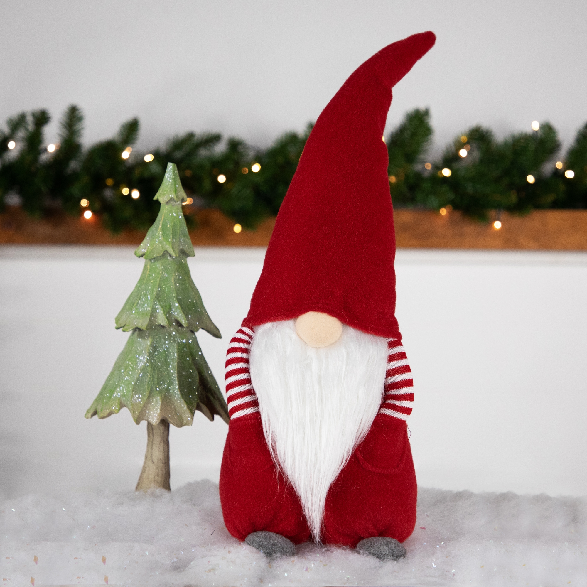 Northlight 20.5-in Gnome Christmas Decor in the Christmas Decor ...