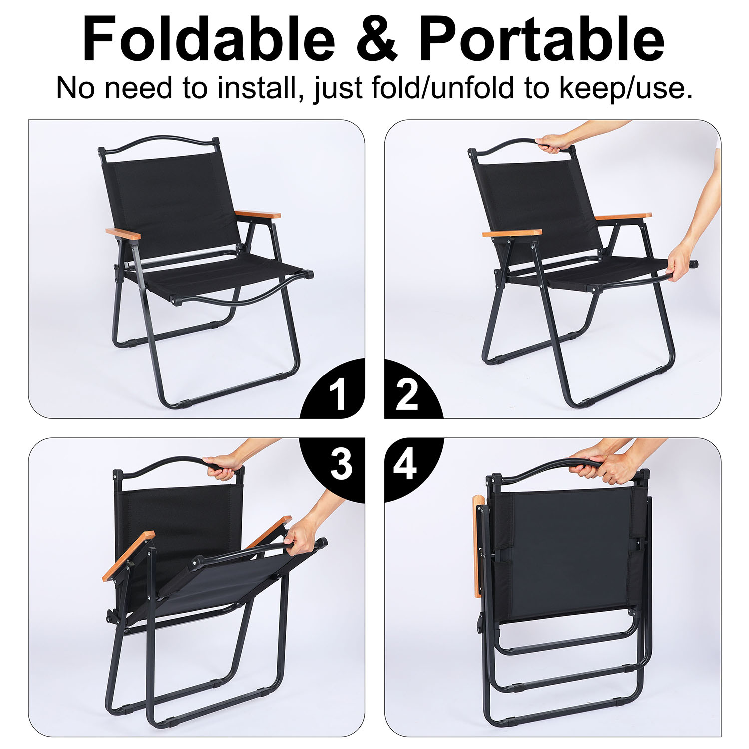 GZMR GZ-DHF6818-L Beach-Camping-Chairs - View #3