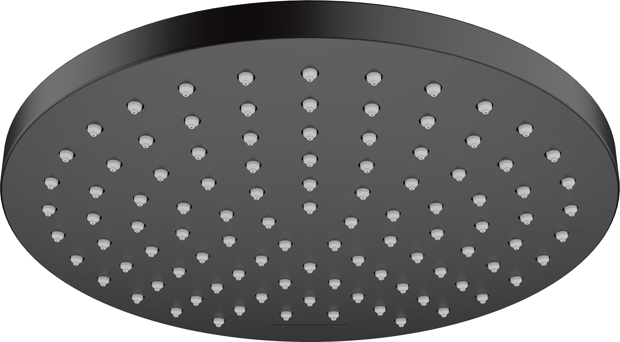 Hansgrohe 26271671 Matte Black Sold separately Single function 8.08-Inches Shower Faucet