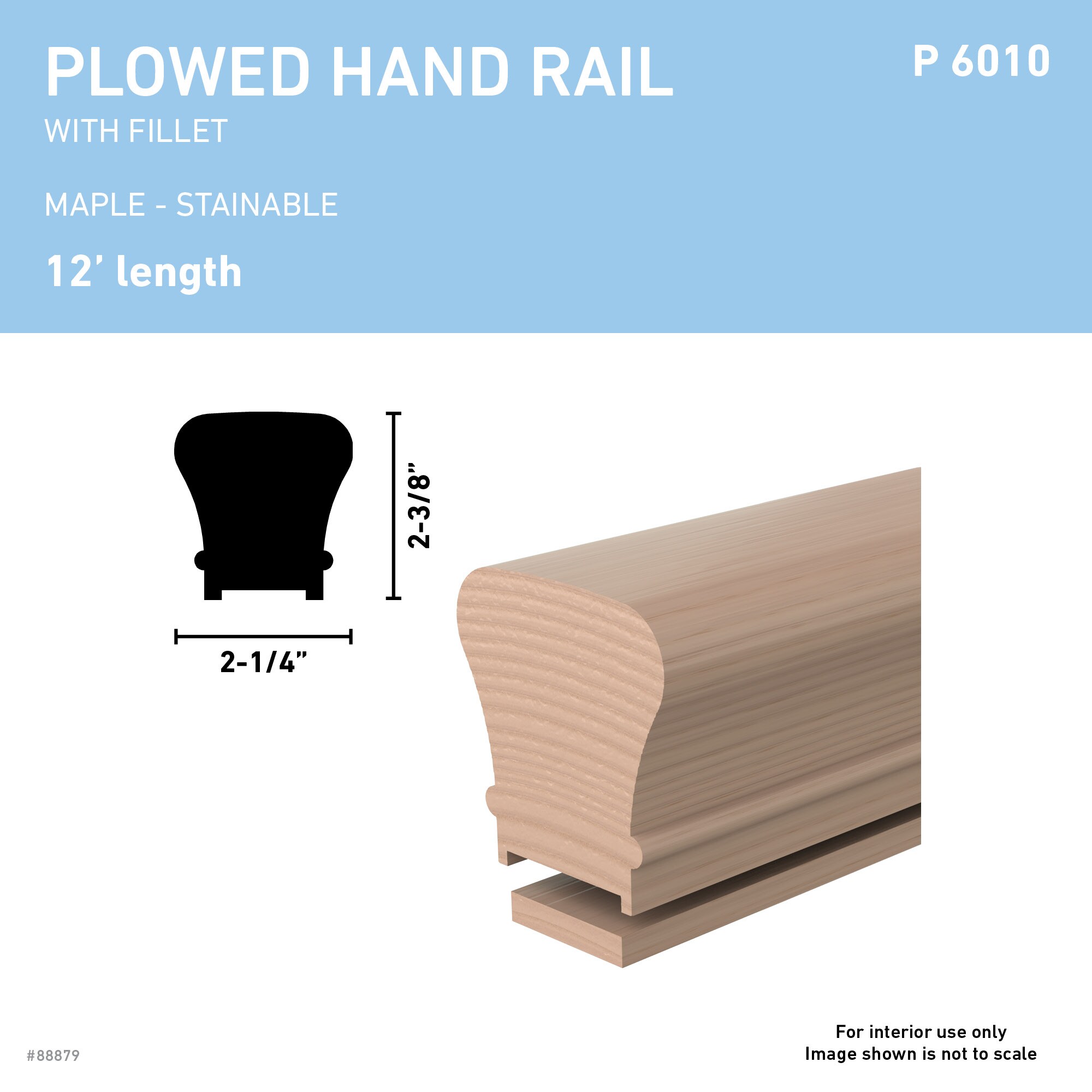 L.J. Smith Stair Systems P 6010 12 MAPSC Interior-Stairpart-Railing - View #3