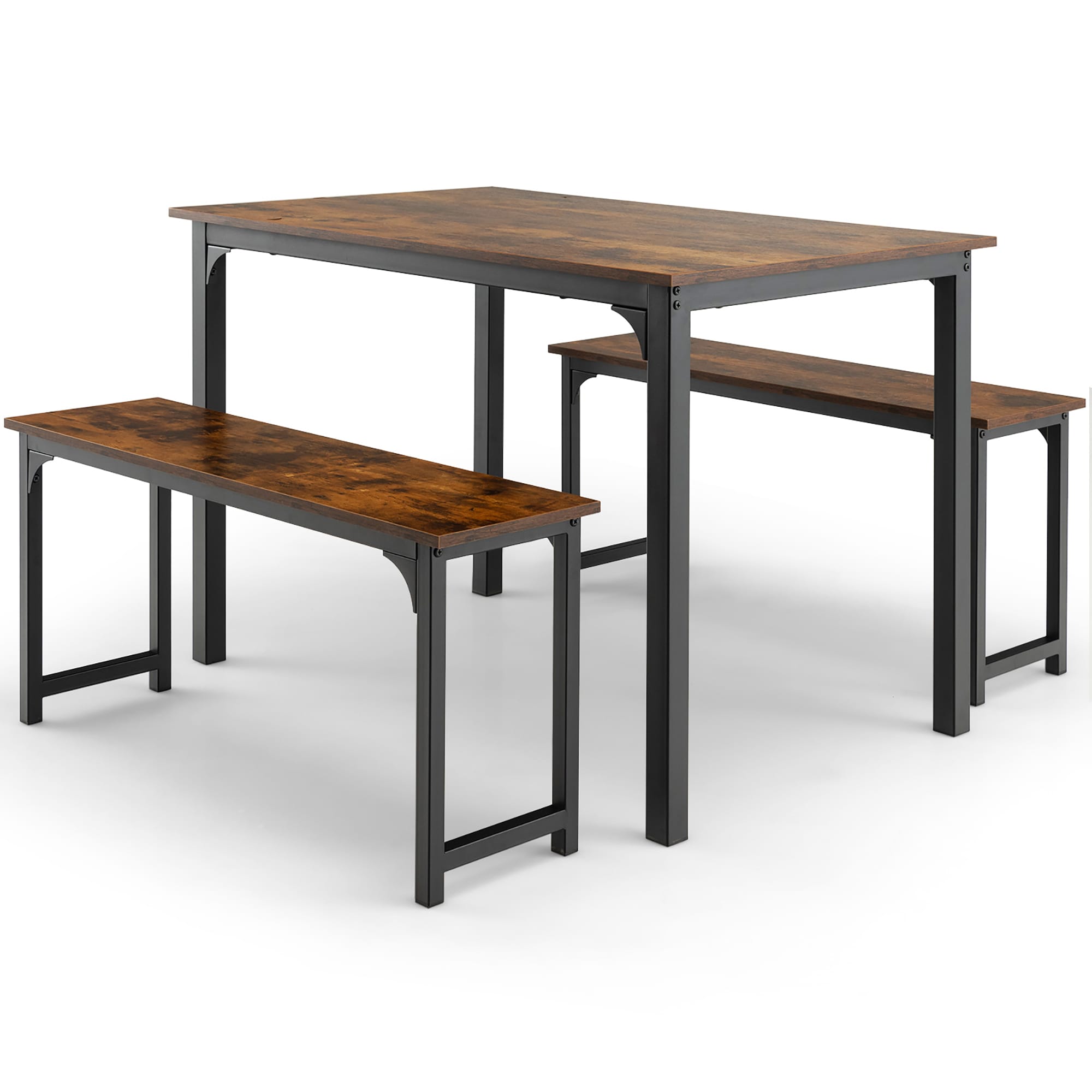 Coffee Contemporary/Modern Dining Room Set with Rectangular Table ( Seats 4 )
