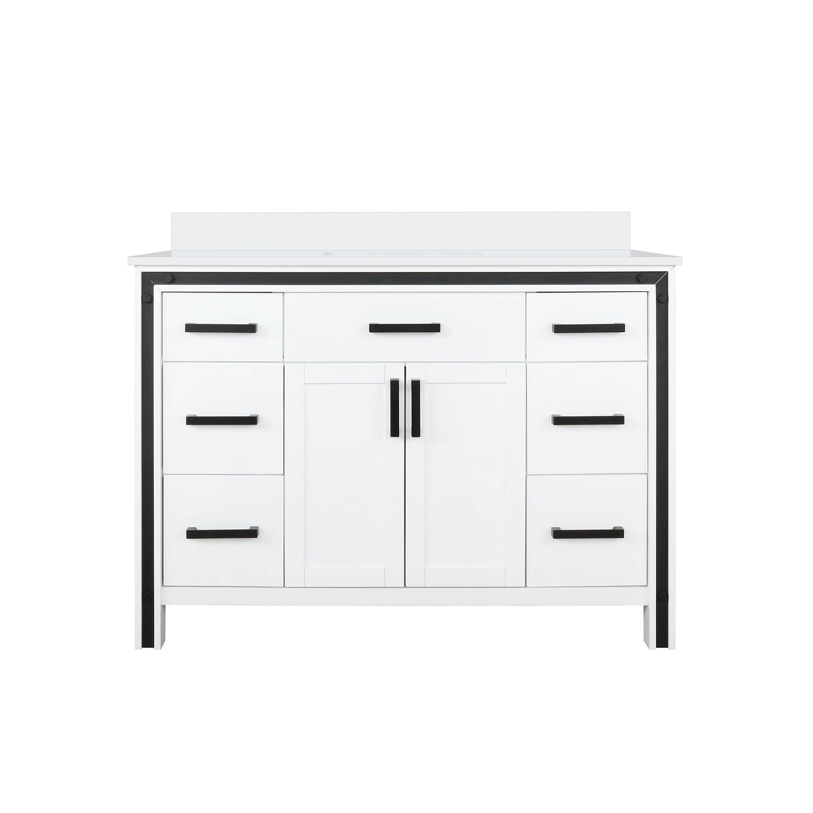 Lexora LVZV48SA200 Bath-Vanity-Combo - View #2