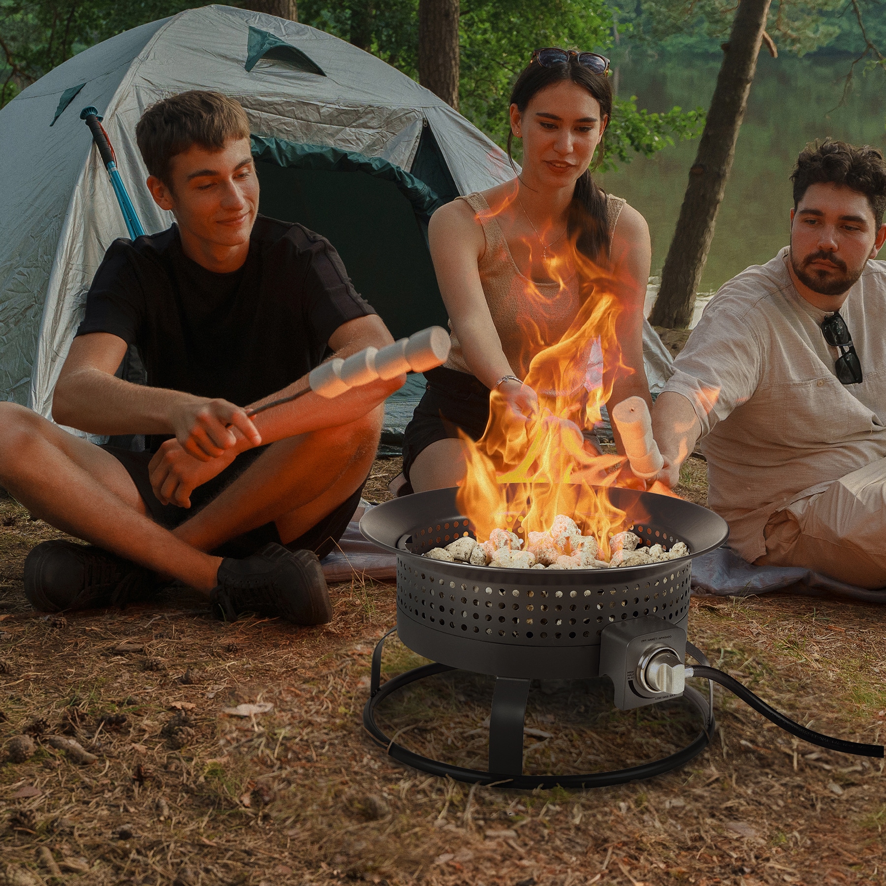 Master Forge 52606 Outdoor-Gas-Firepits - View #2