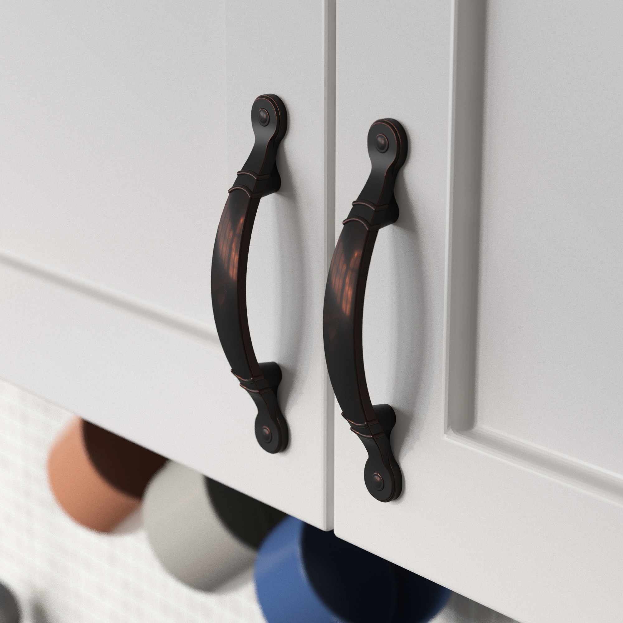 allen + roth DMZ-21936-76-ORB Cabinet-Pulls - View #3