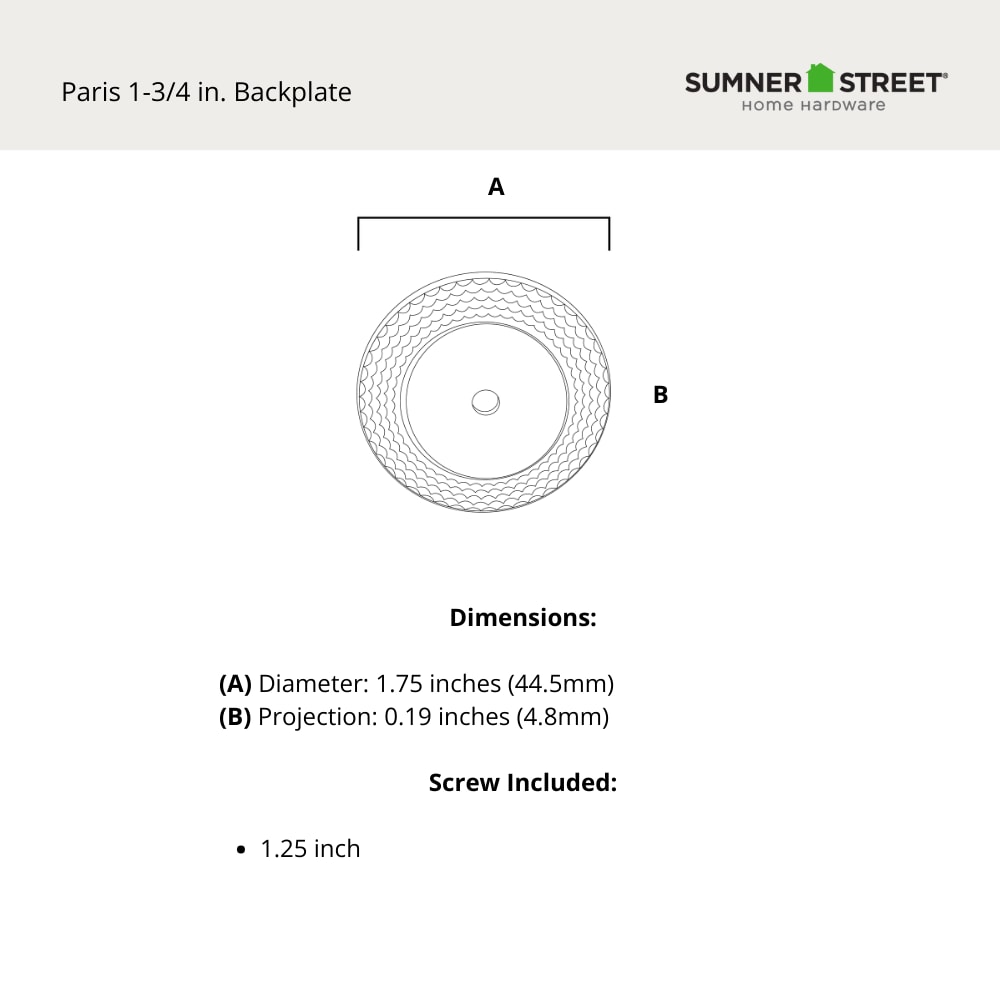 Sumner Street Home Hardware RL002568 backplates - View #6