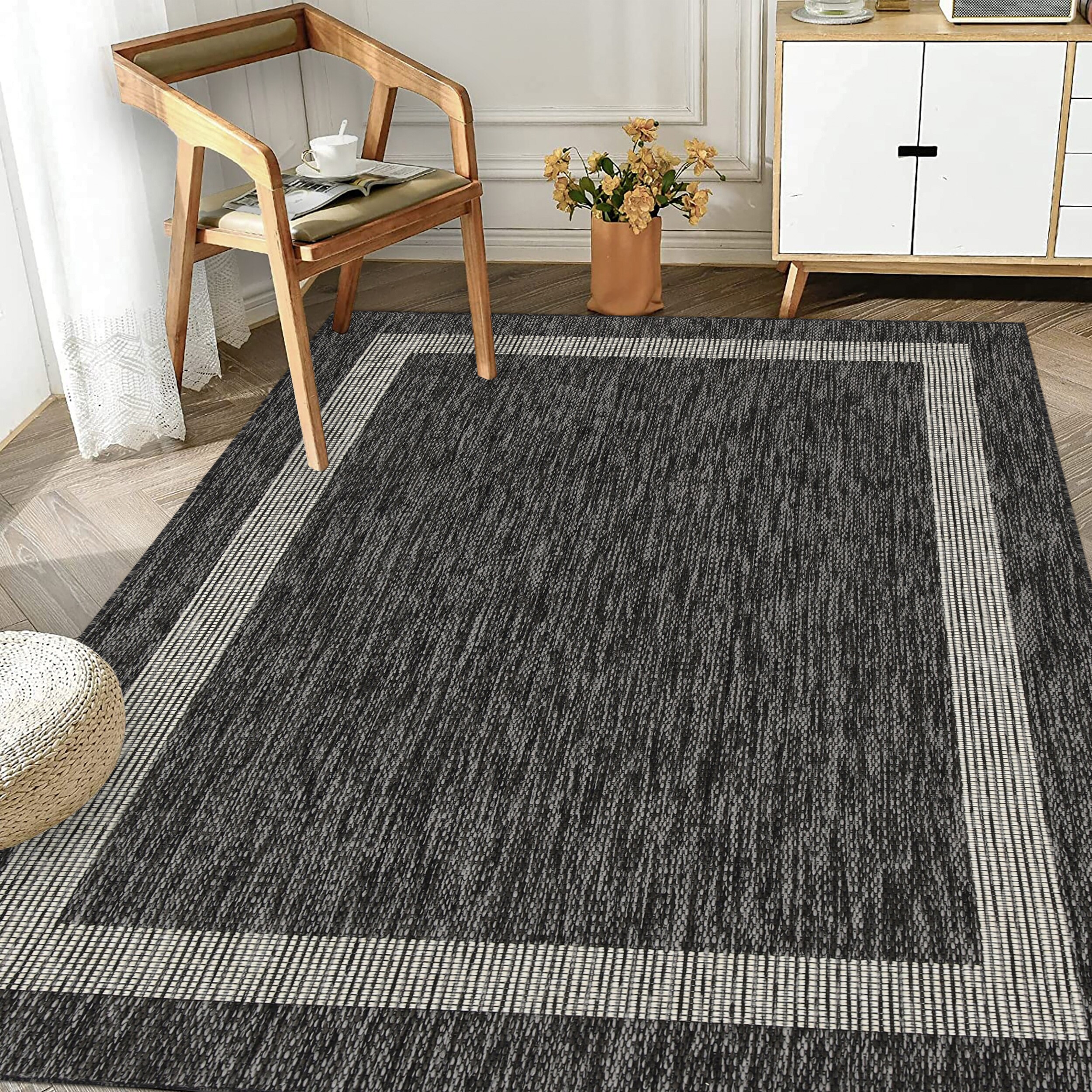 Playa Rug PLY-AZE-BLK-5X8 rugs - View #2