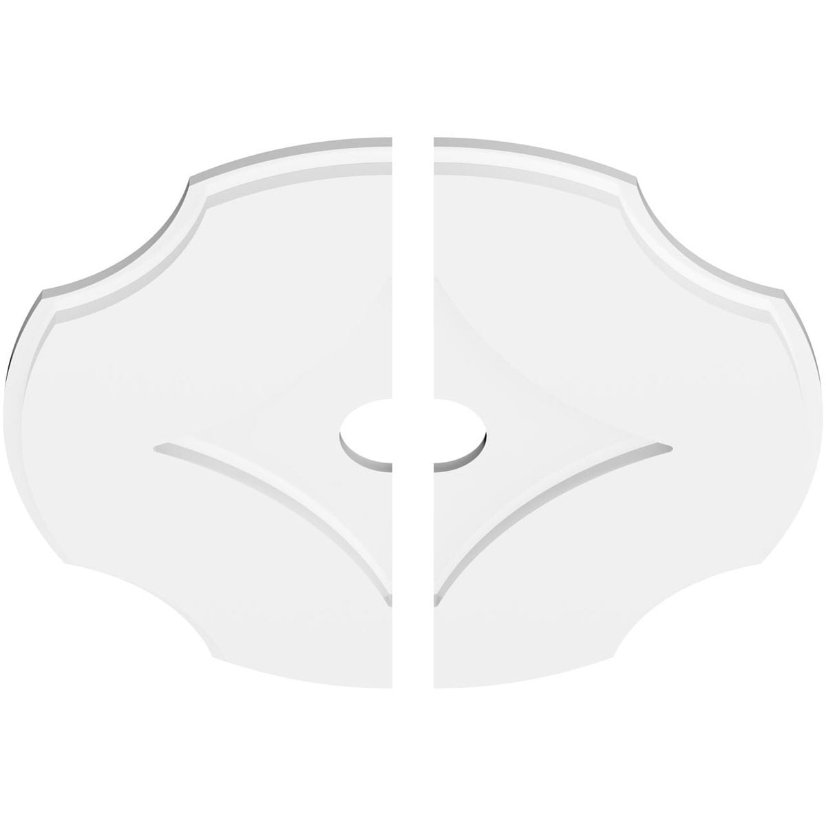 Ekena Millwork CMP22PL2-03000 Ceiling-Medallions - View #2