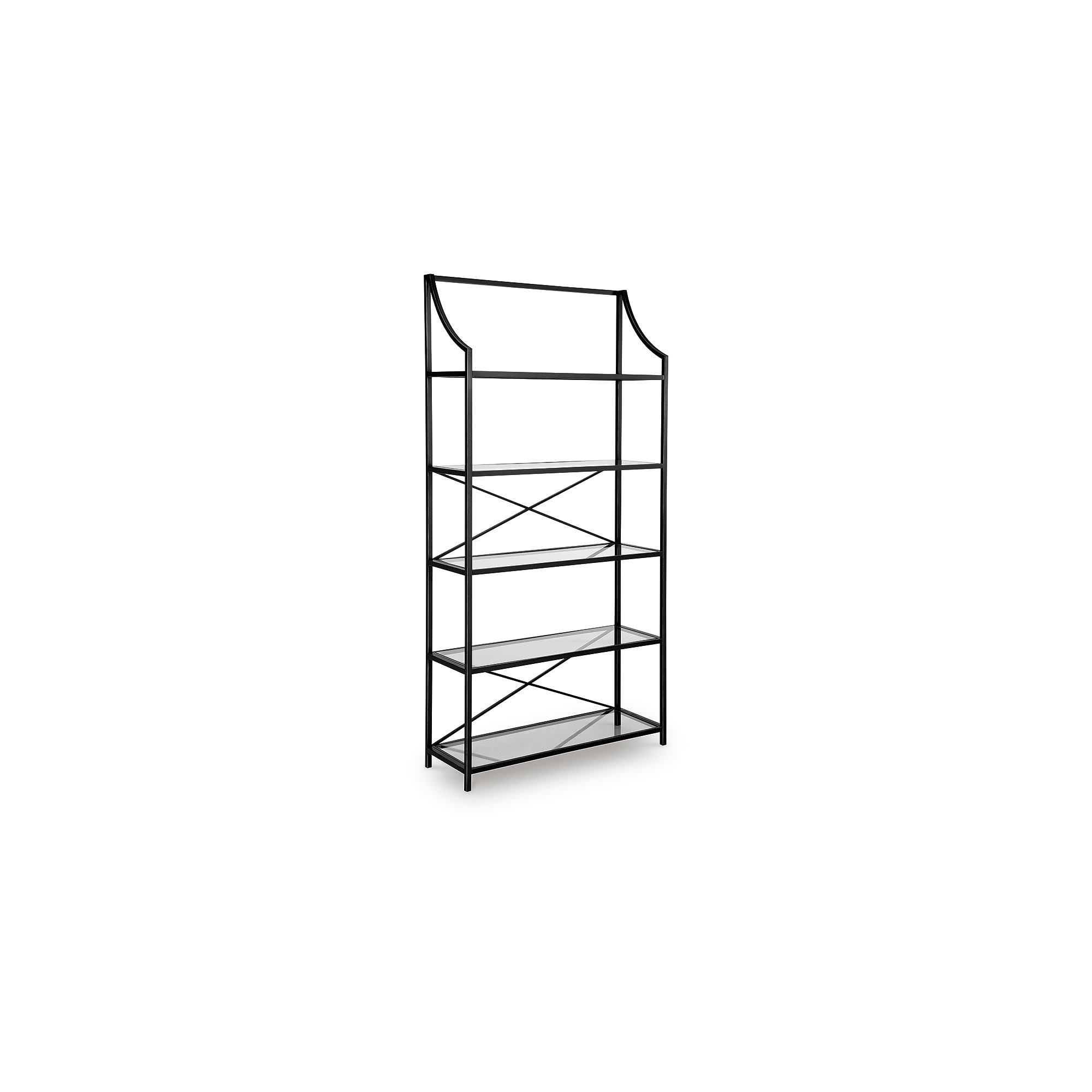 Signature Design by Ashley A4000557 Dakerwell Black 72-in Bookcase