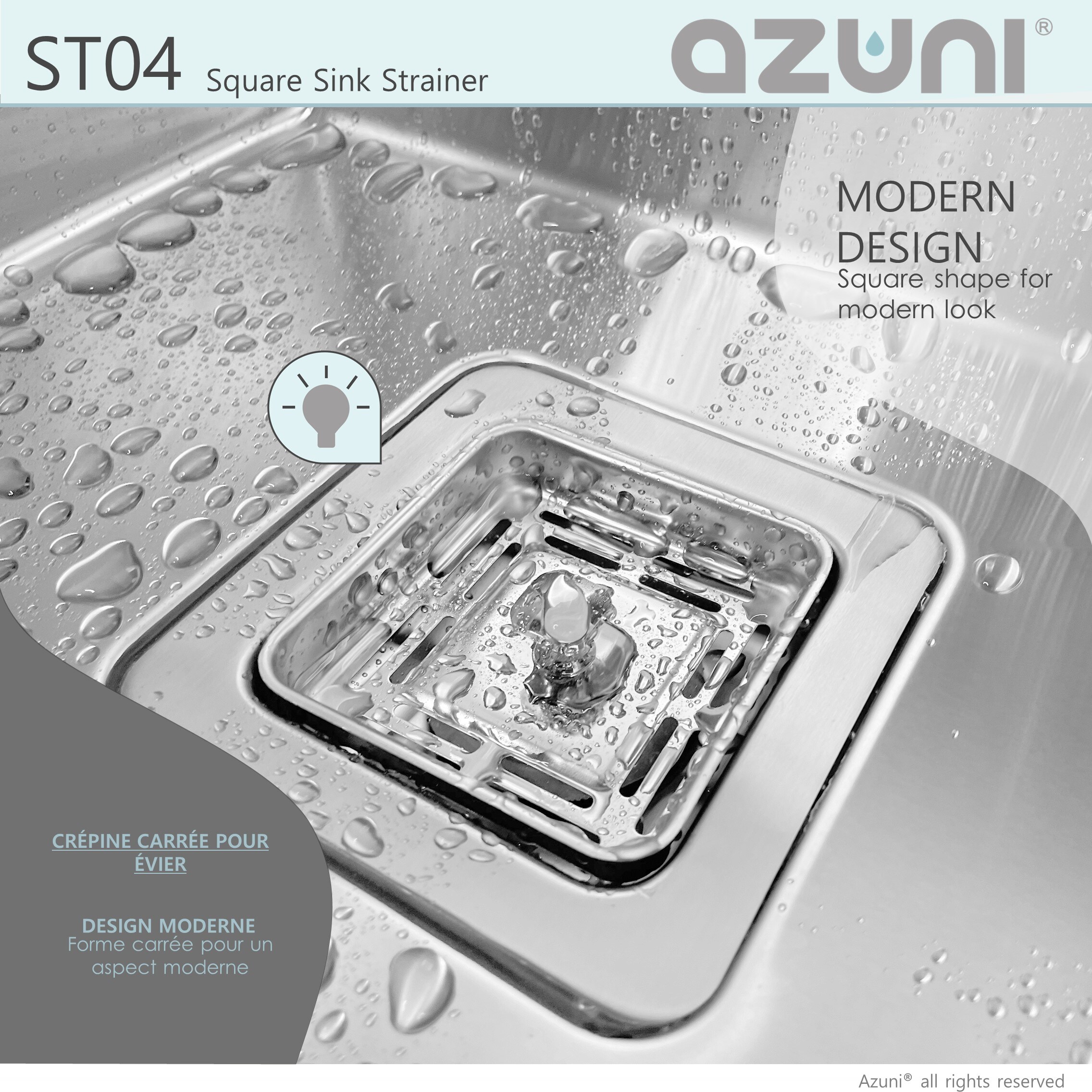 Azuni ST04 Kitchen-Sink-Strainers - View #4
