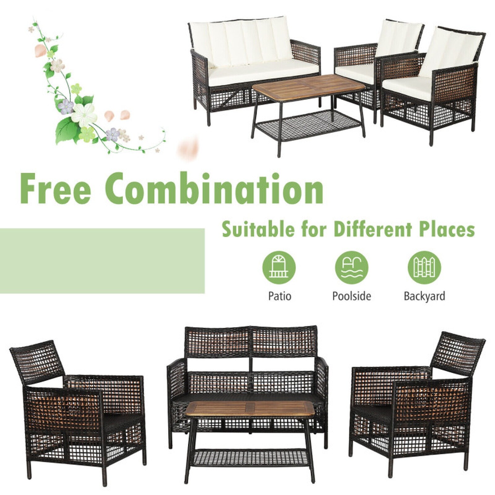 SUGIFT LW102SUGHY0691 Patio-Conversation-Sets - View #6