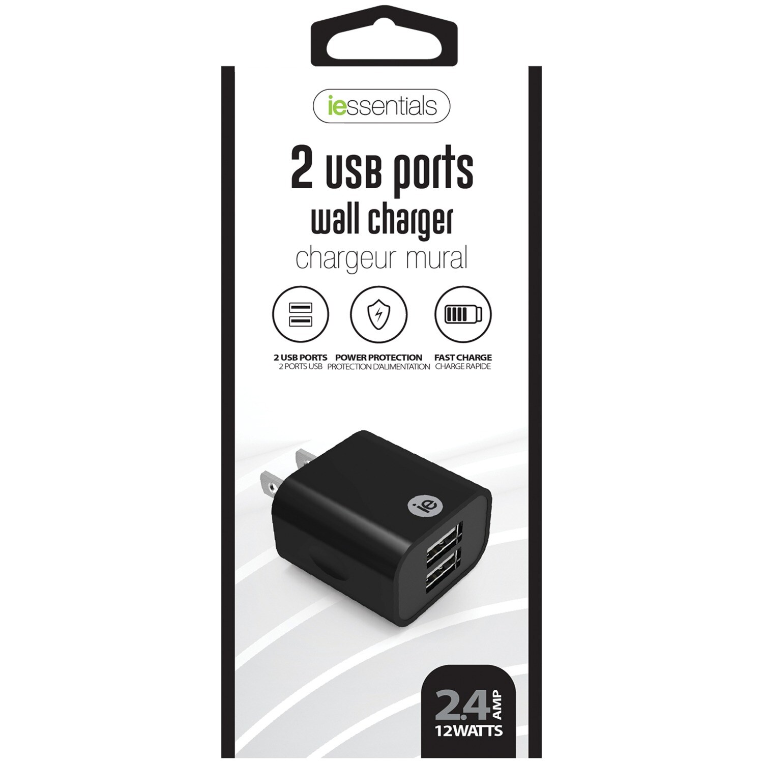 iEssentials IENAC22ABK Mobile-Device-Chargers - View #2